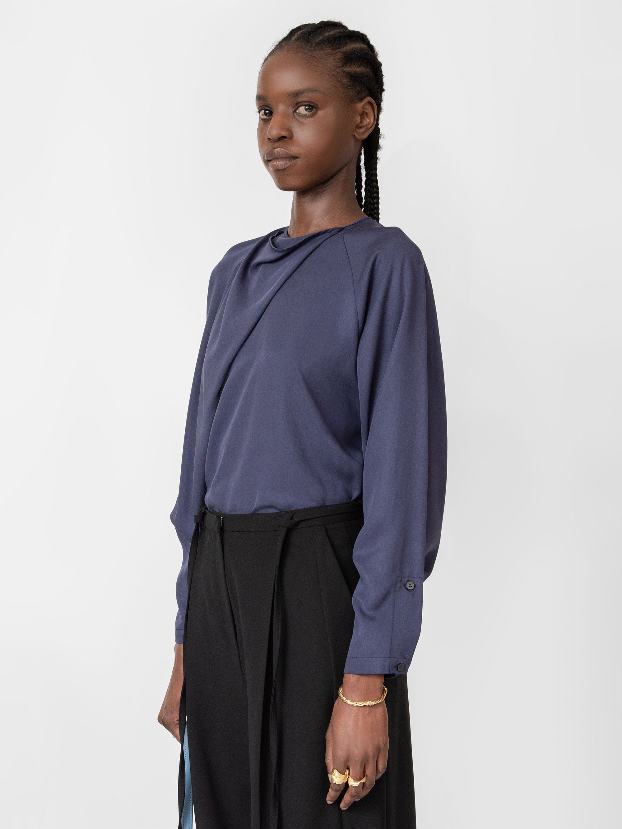 Amira Top Navy