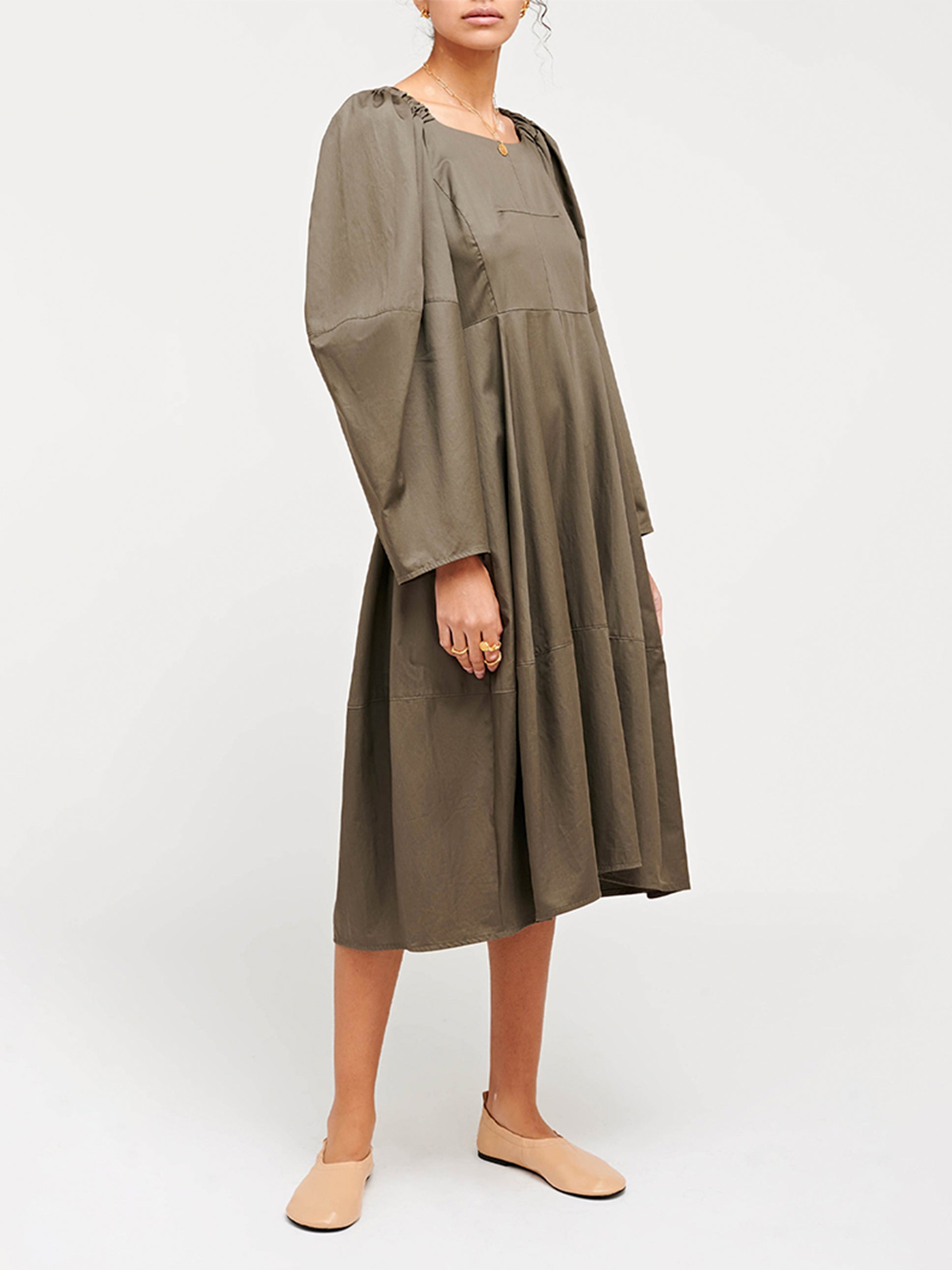 Anni Dress Khaki