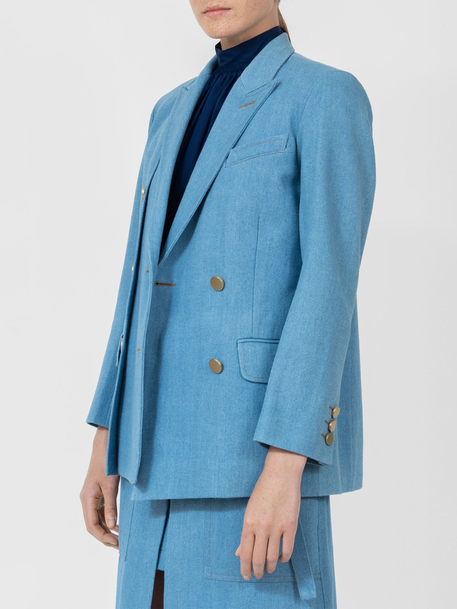 Carter Jacket Washed Denim