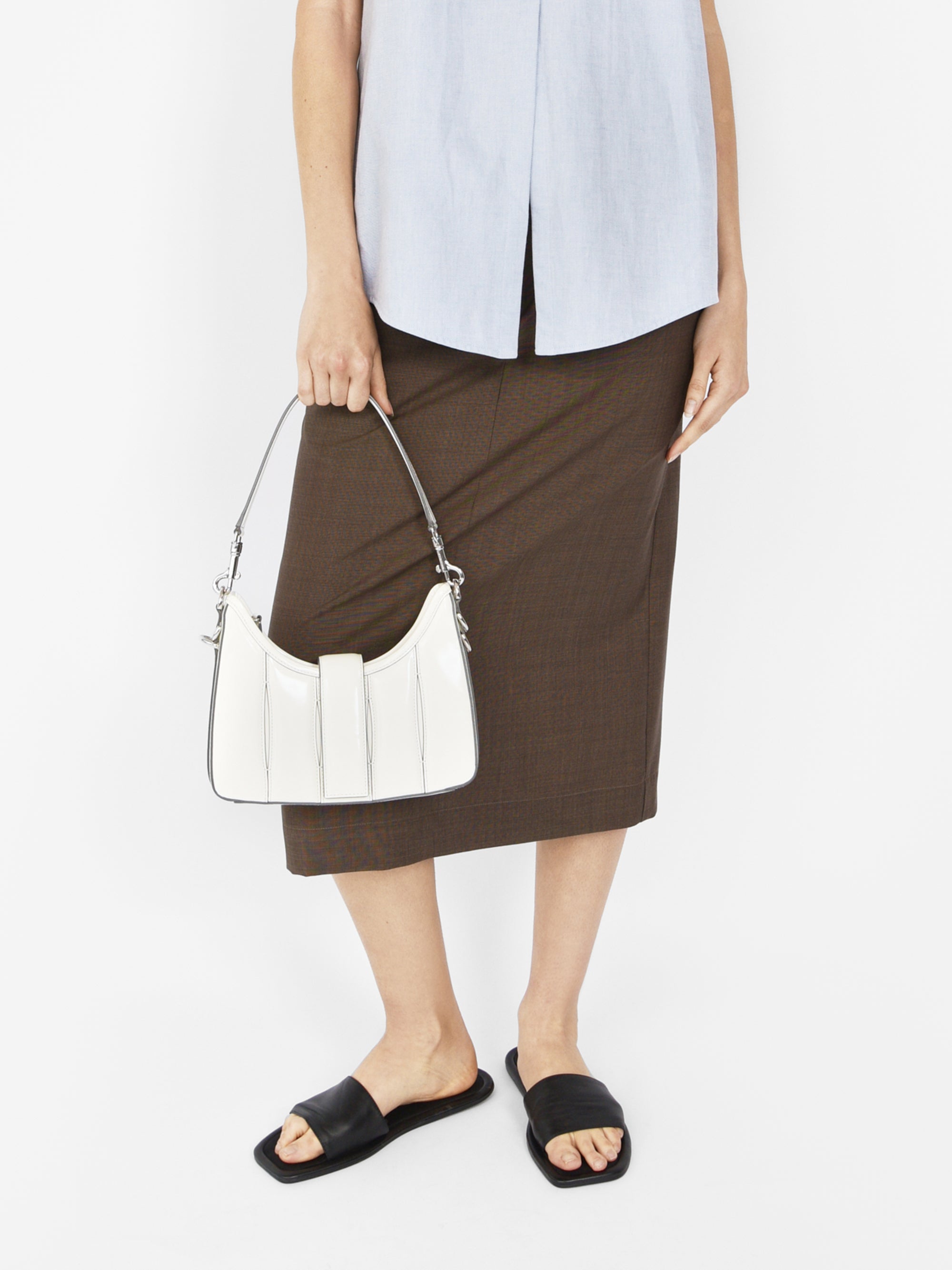 Esme Bag White - LOUIS QUATORZE
