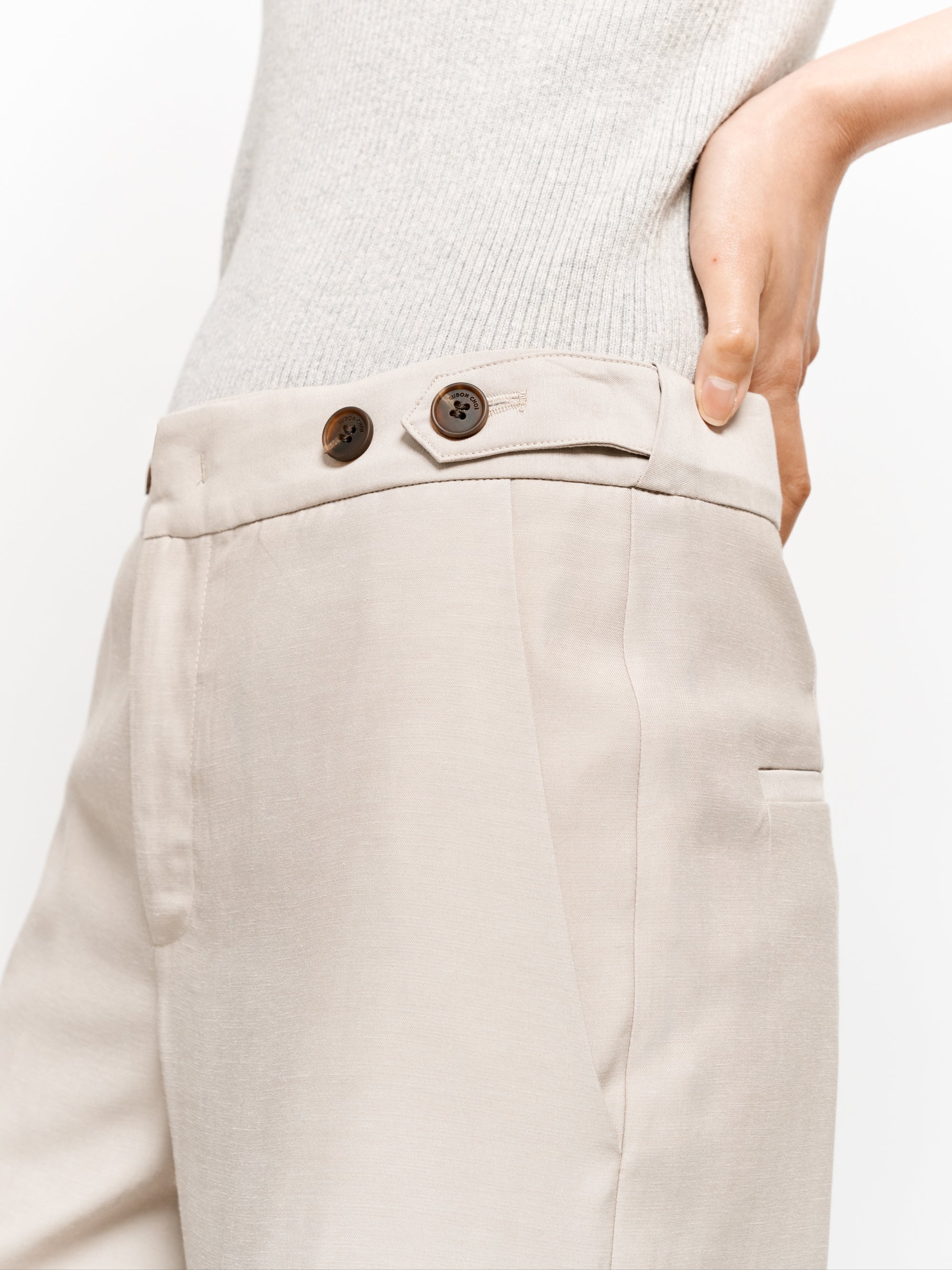 Kamon Trousers Misty Grey