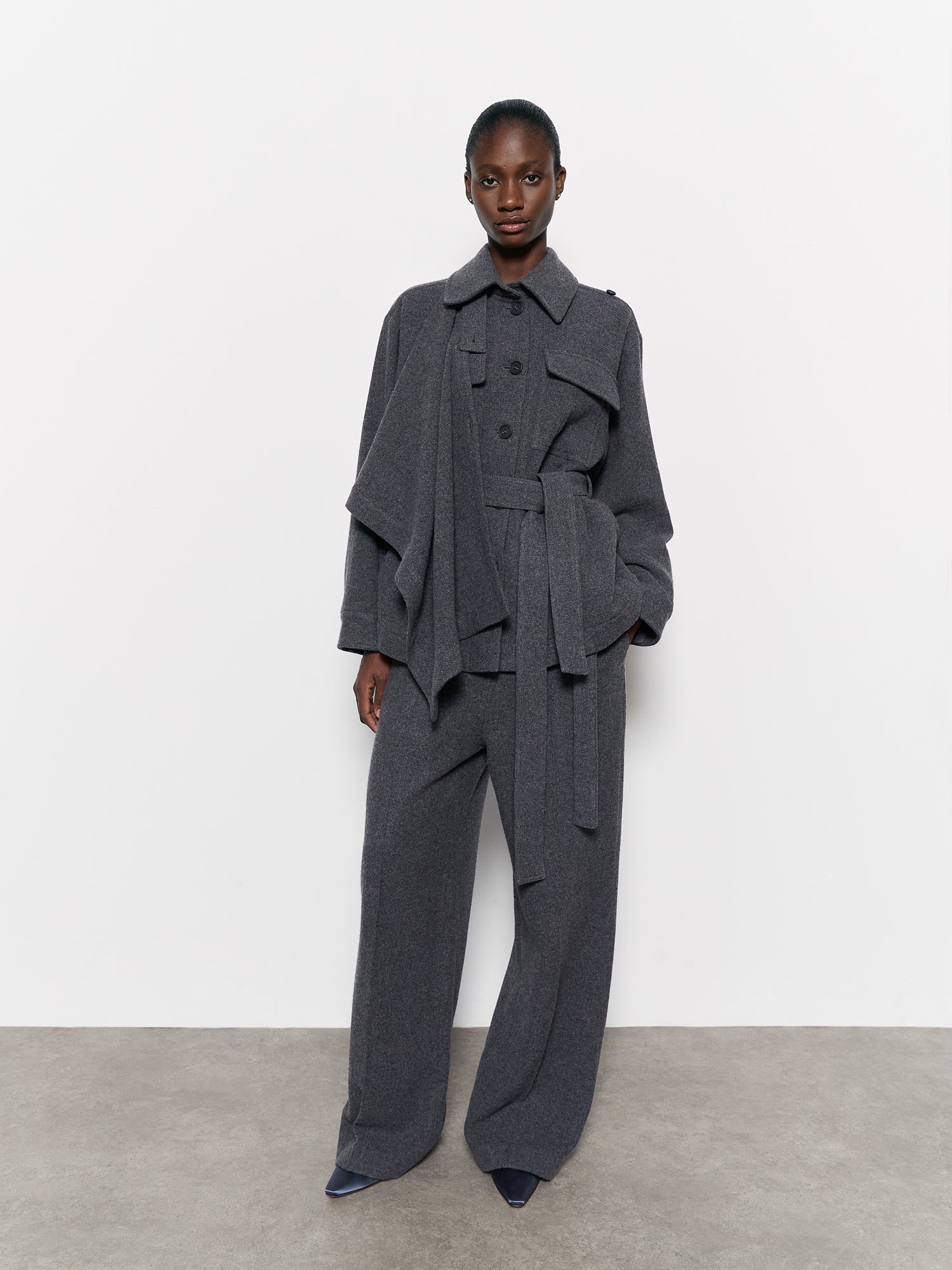 Ottilie Jacket Charcoal