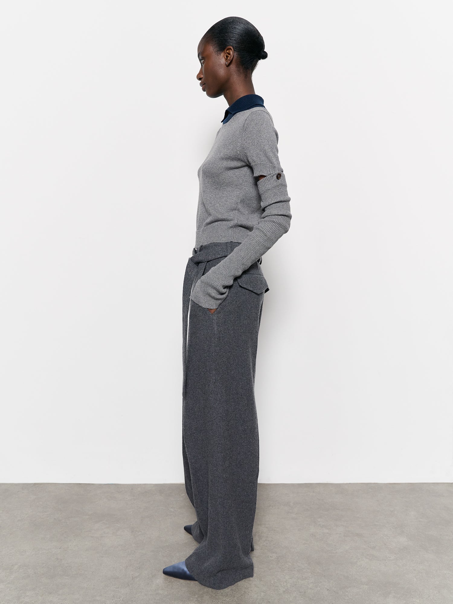 Maali Trousers Charcoal