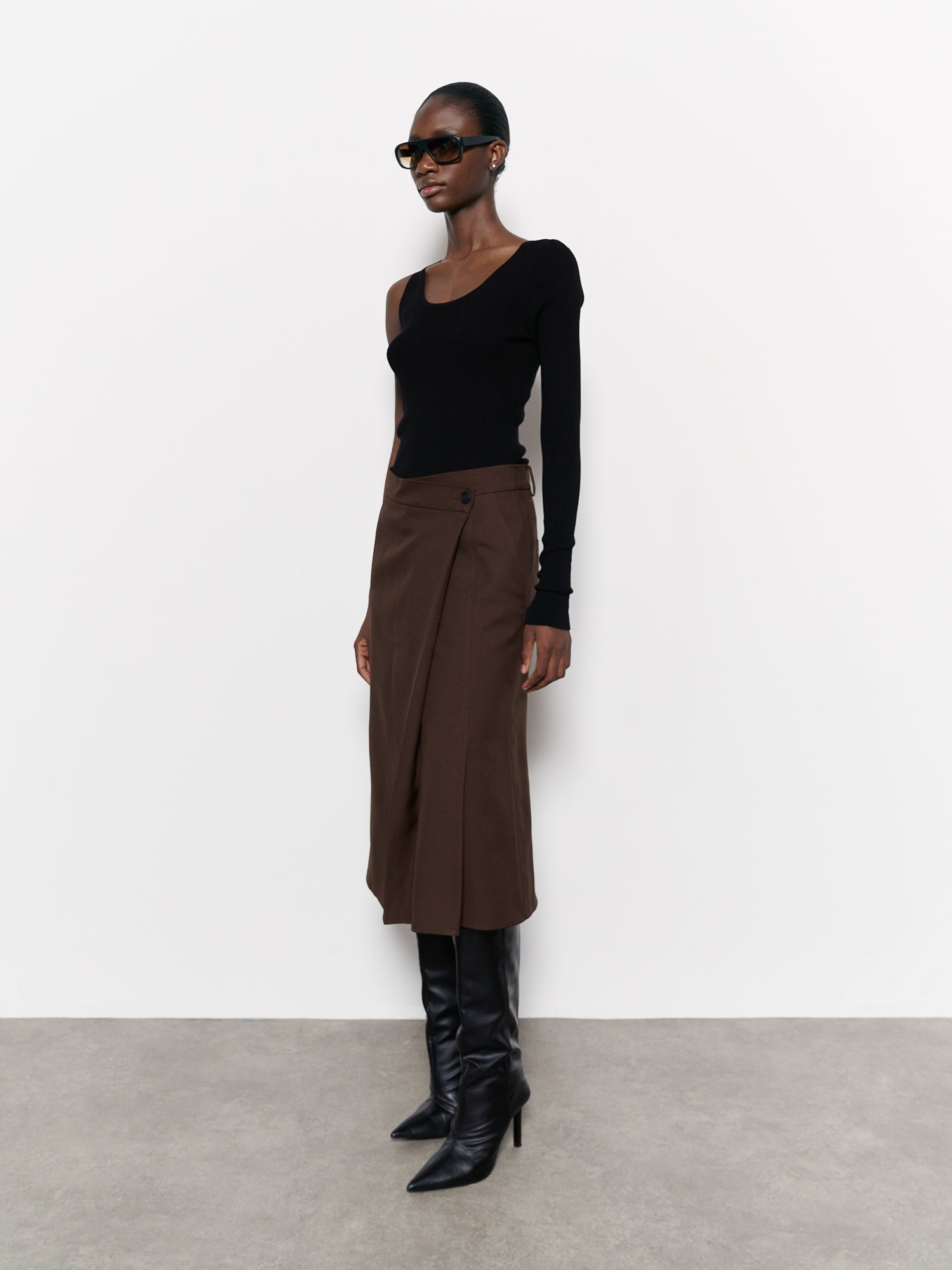 Maia Skirt Tobacco