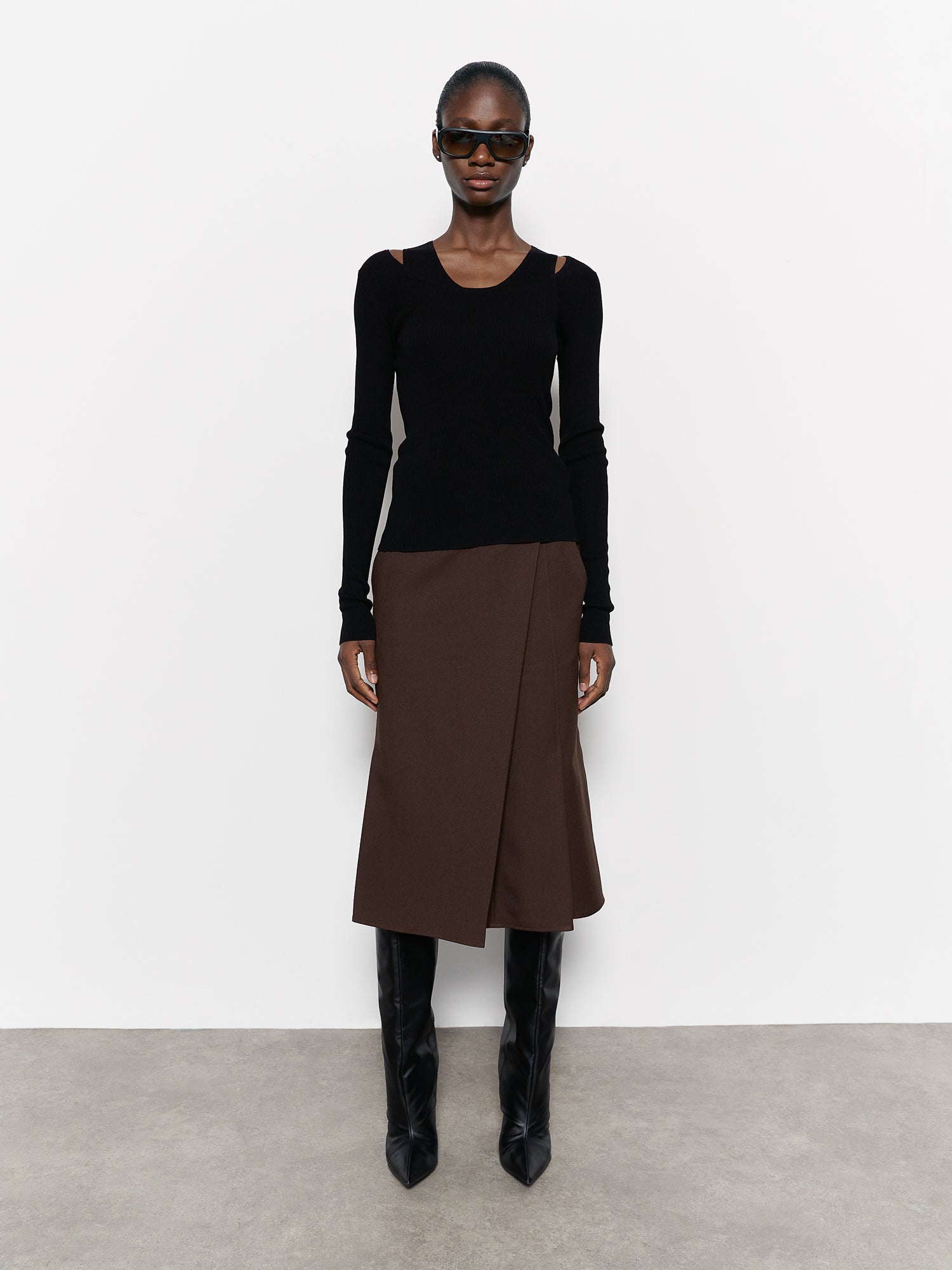 Mae Top Black