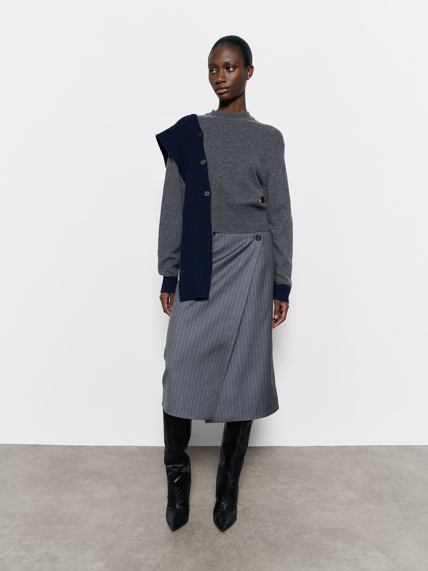 Hilma Jumper Charcoal