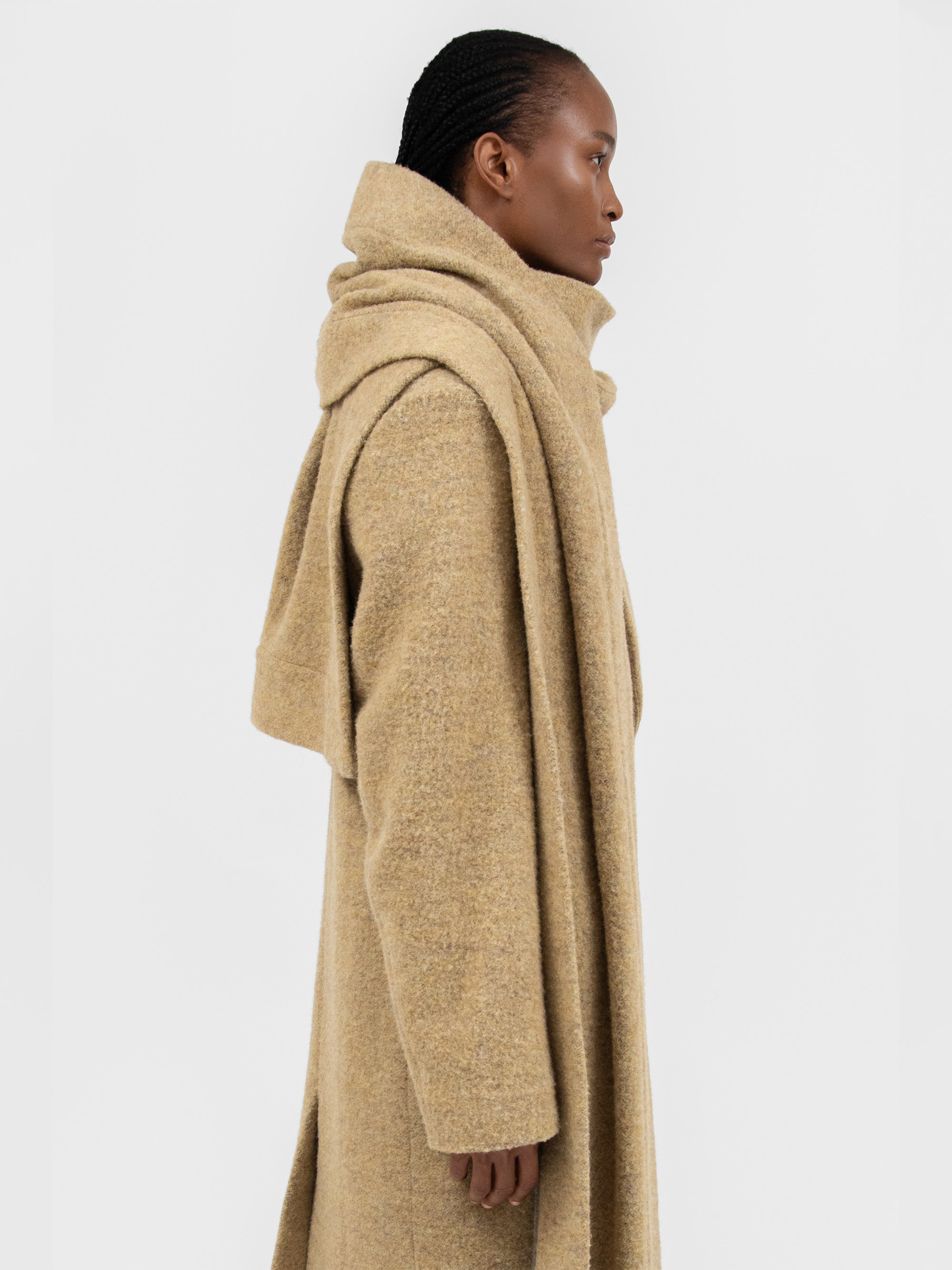 Justin Coat Mustard