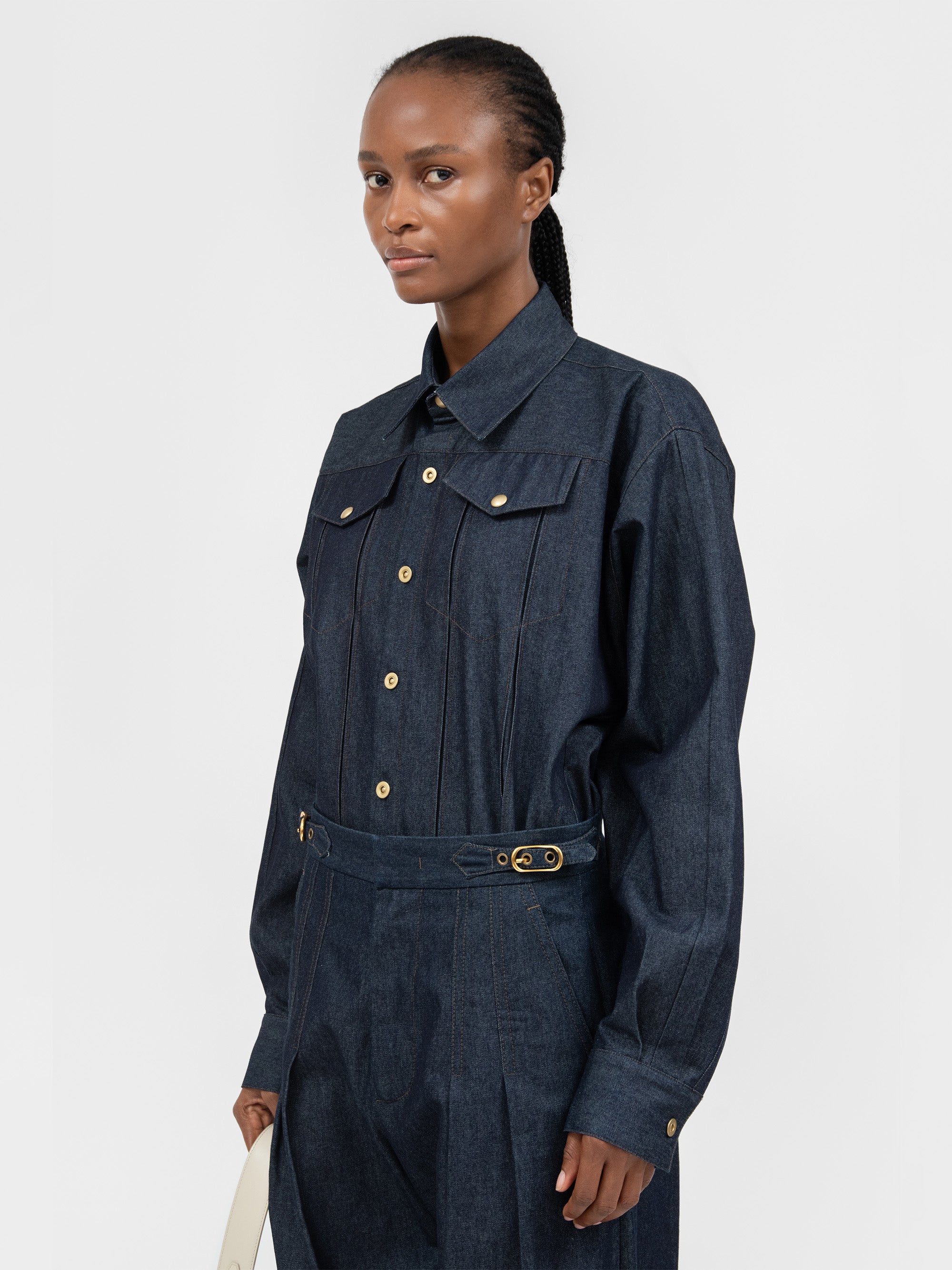 Beril Trousers Indigo