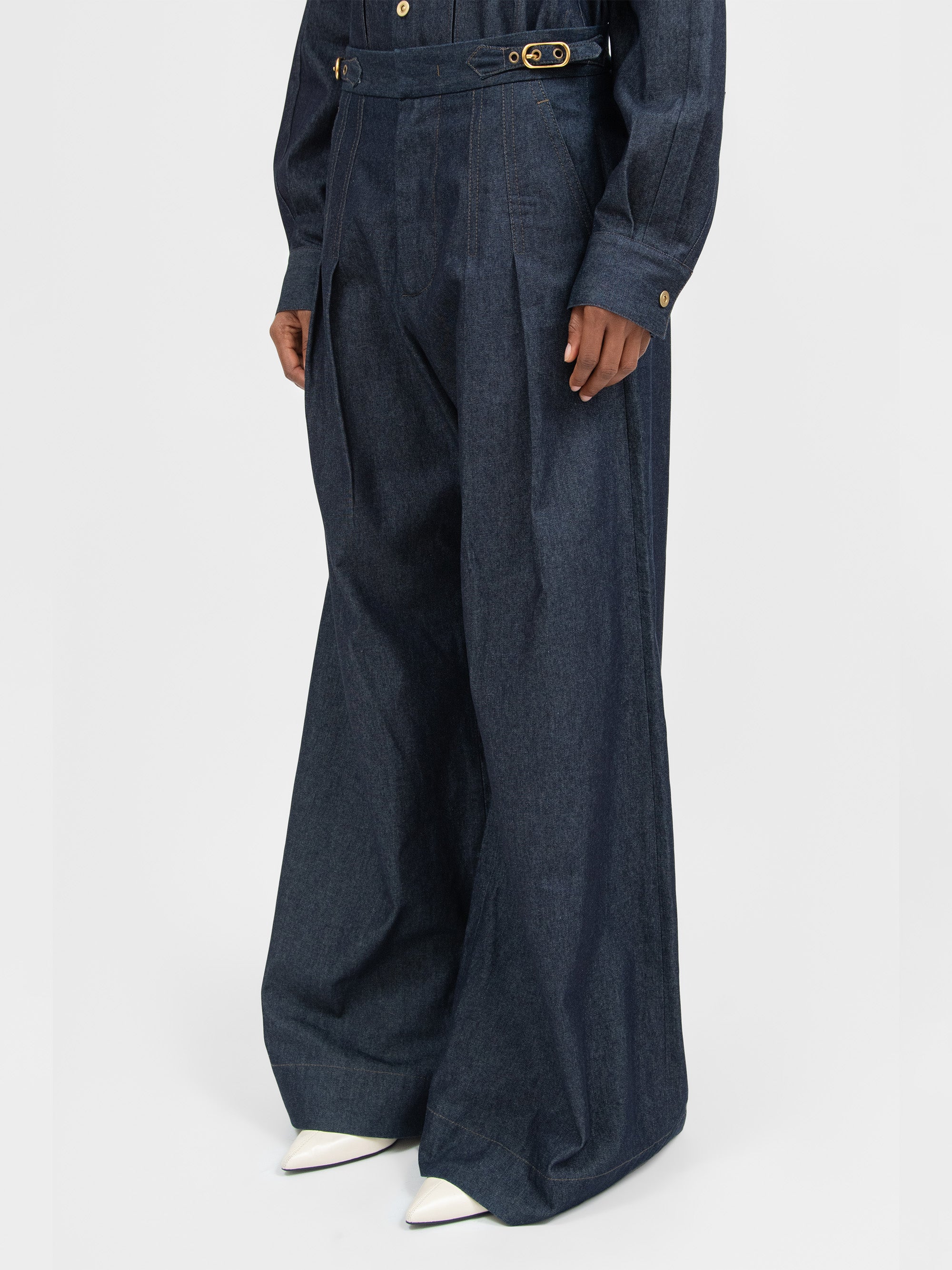 Beril Trousers Indigo