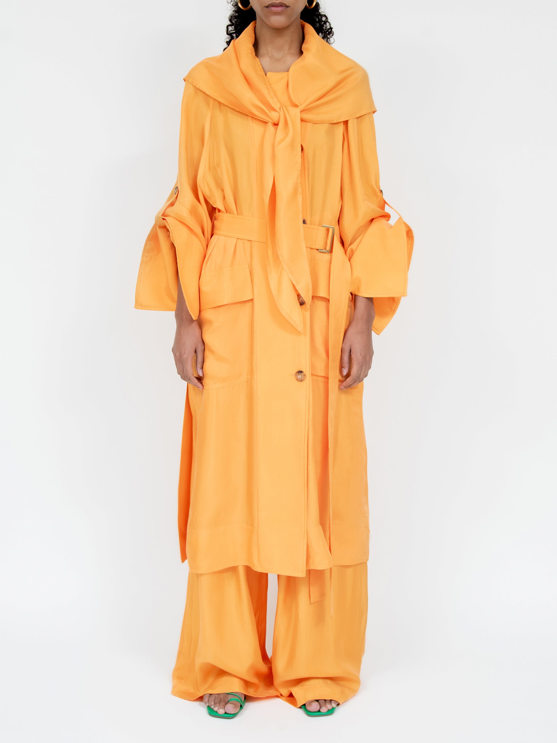 Eliza Coat Orange