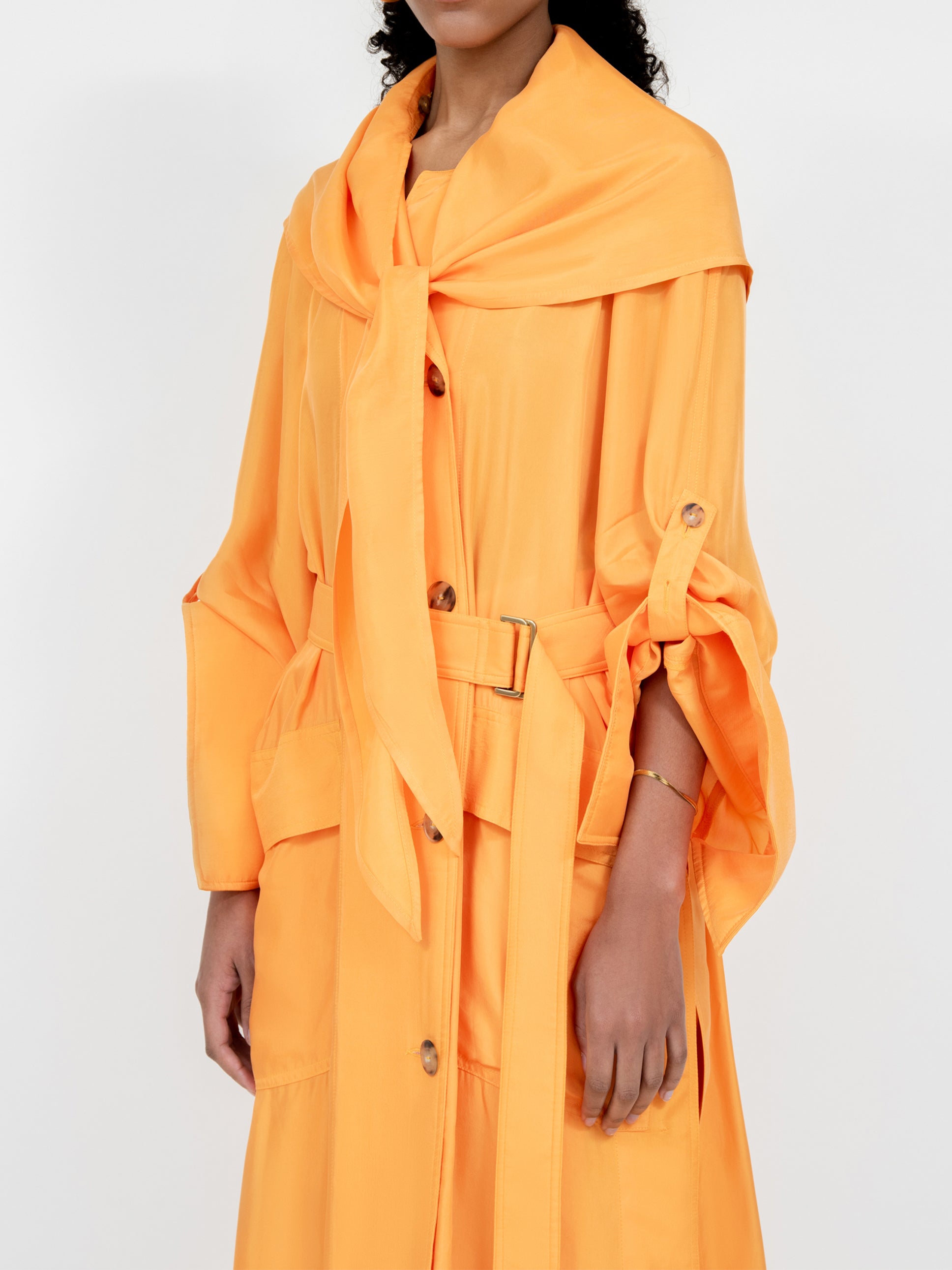 Eliza Coat Orange