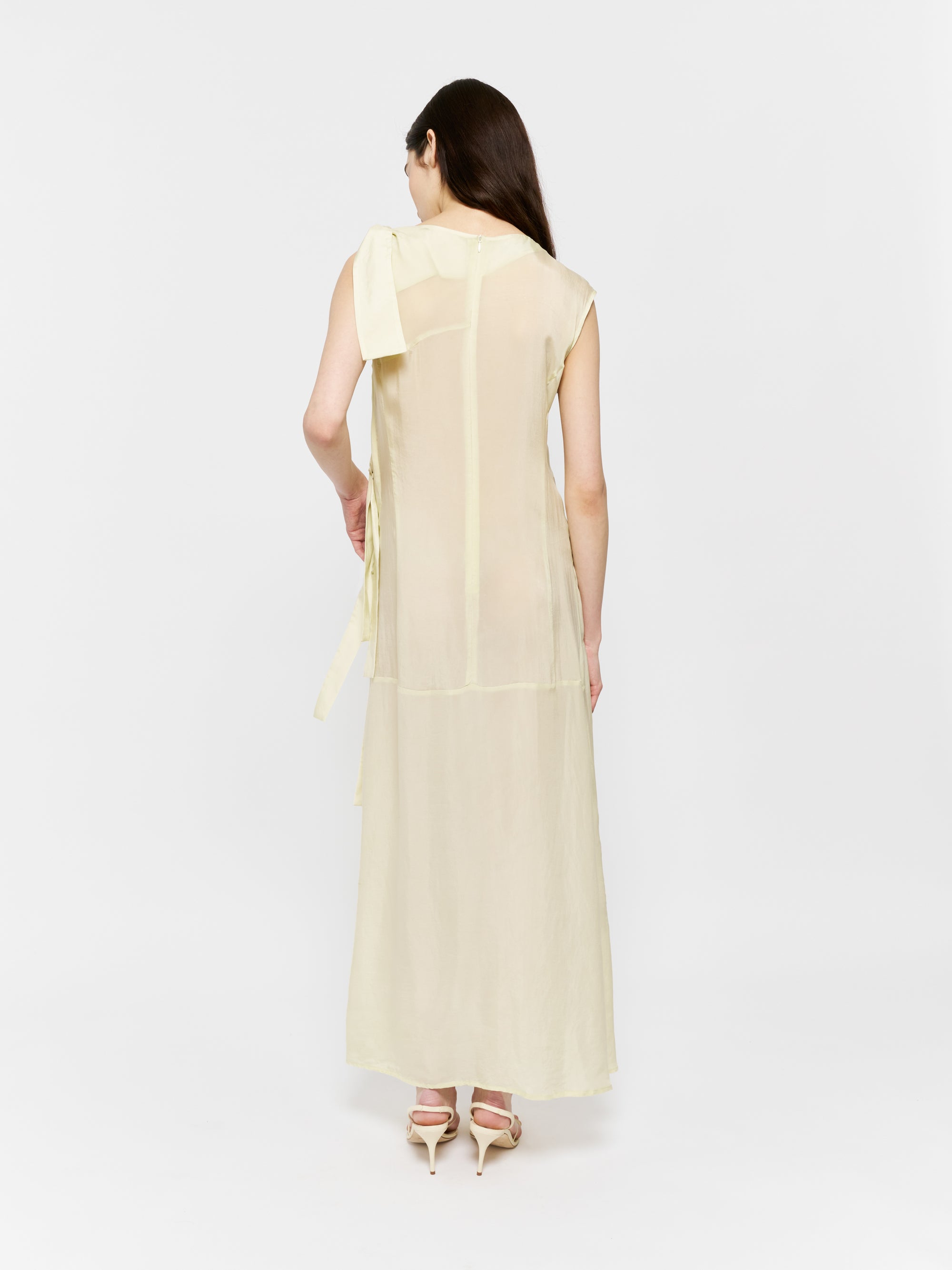 Gemma Dress Pale Lime