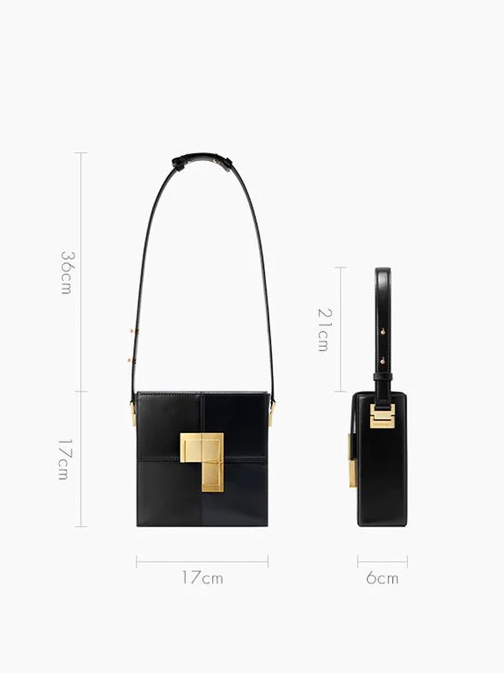 Grasse Bag Black - LOUIS QUATORZE