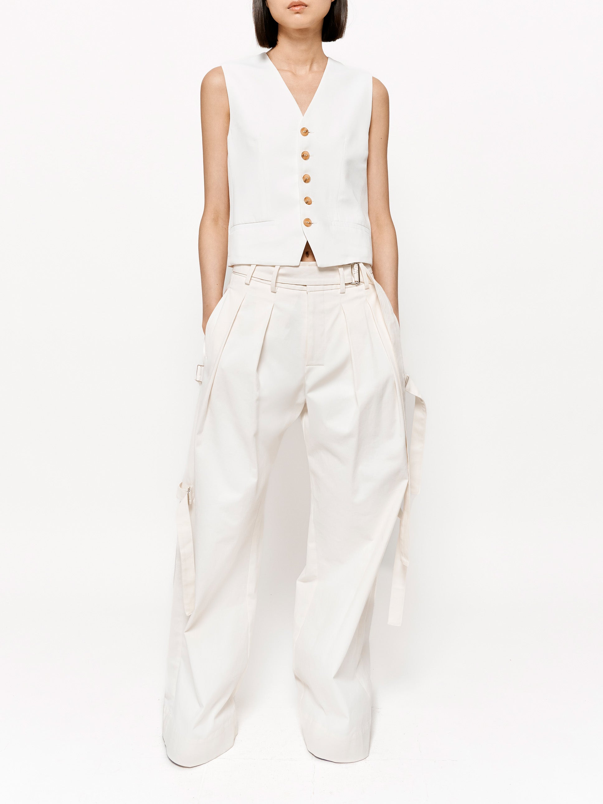 Hilber Vest Off White