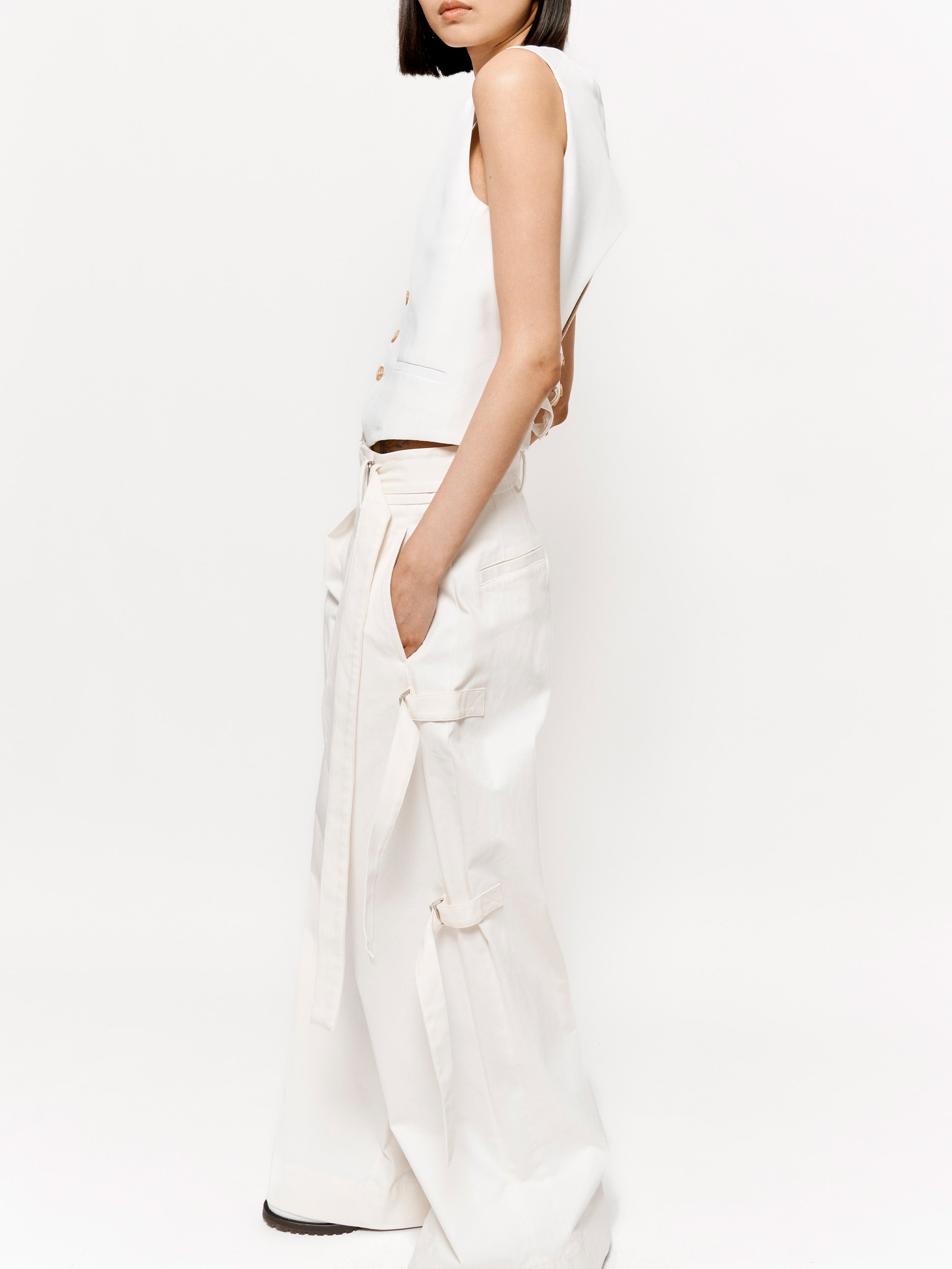 Hilber Vest Off White