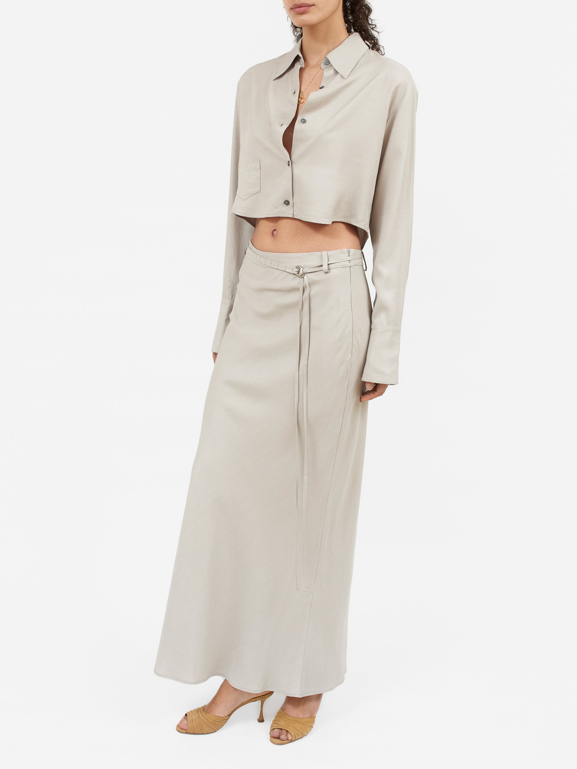 Indira Shirt Misty Grey