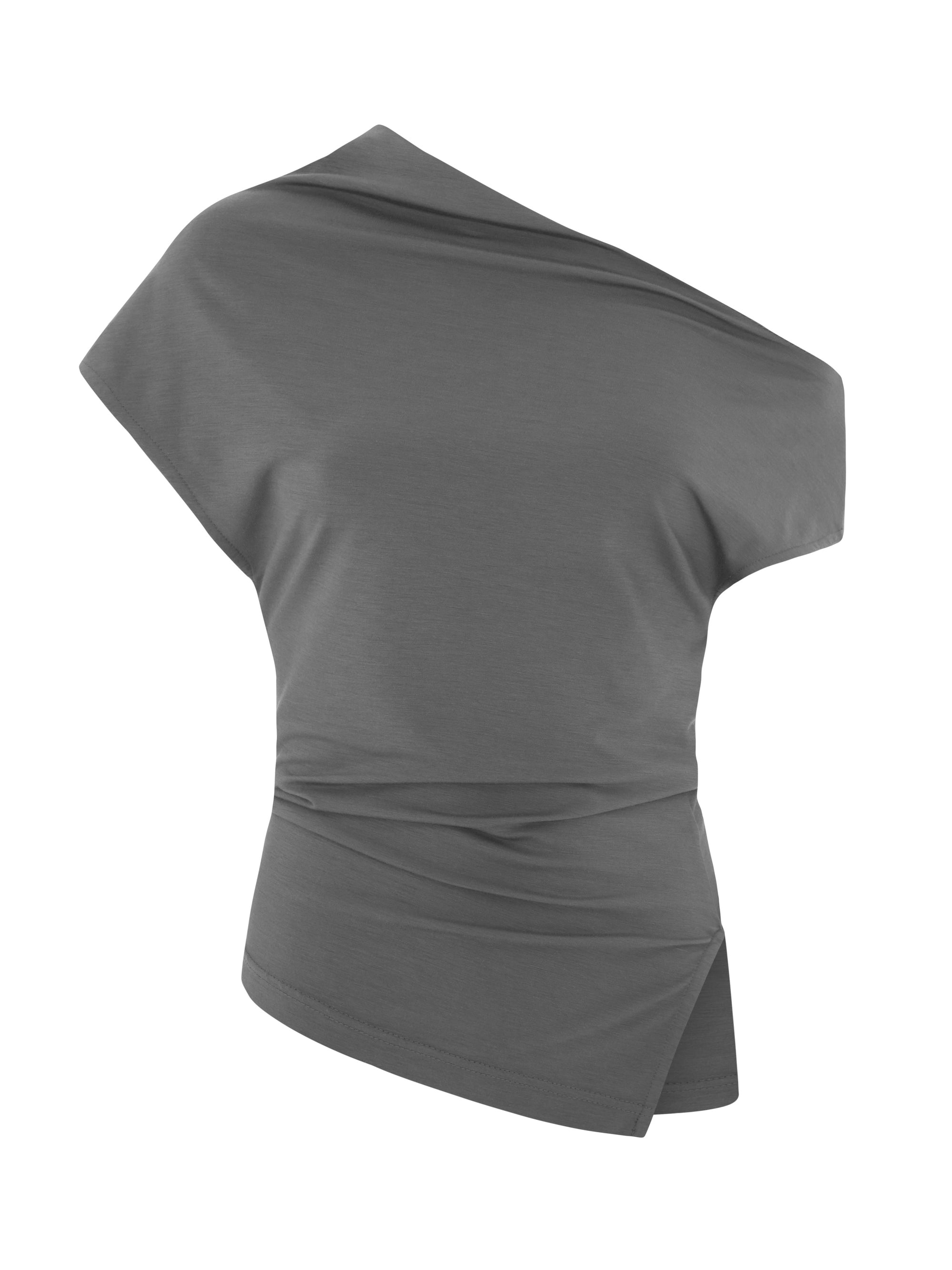 Iris Top Dark Grey