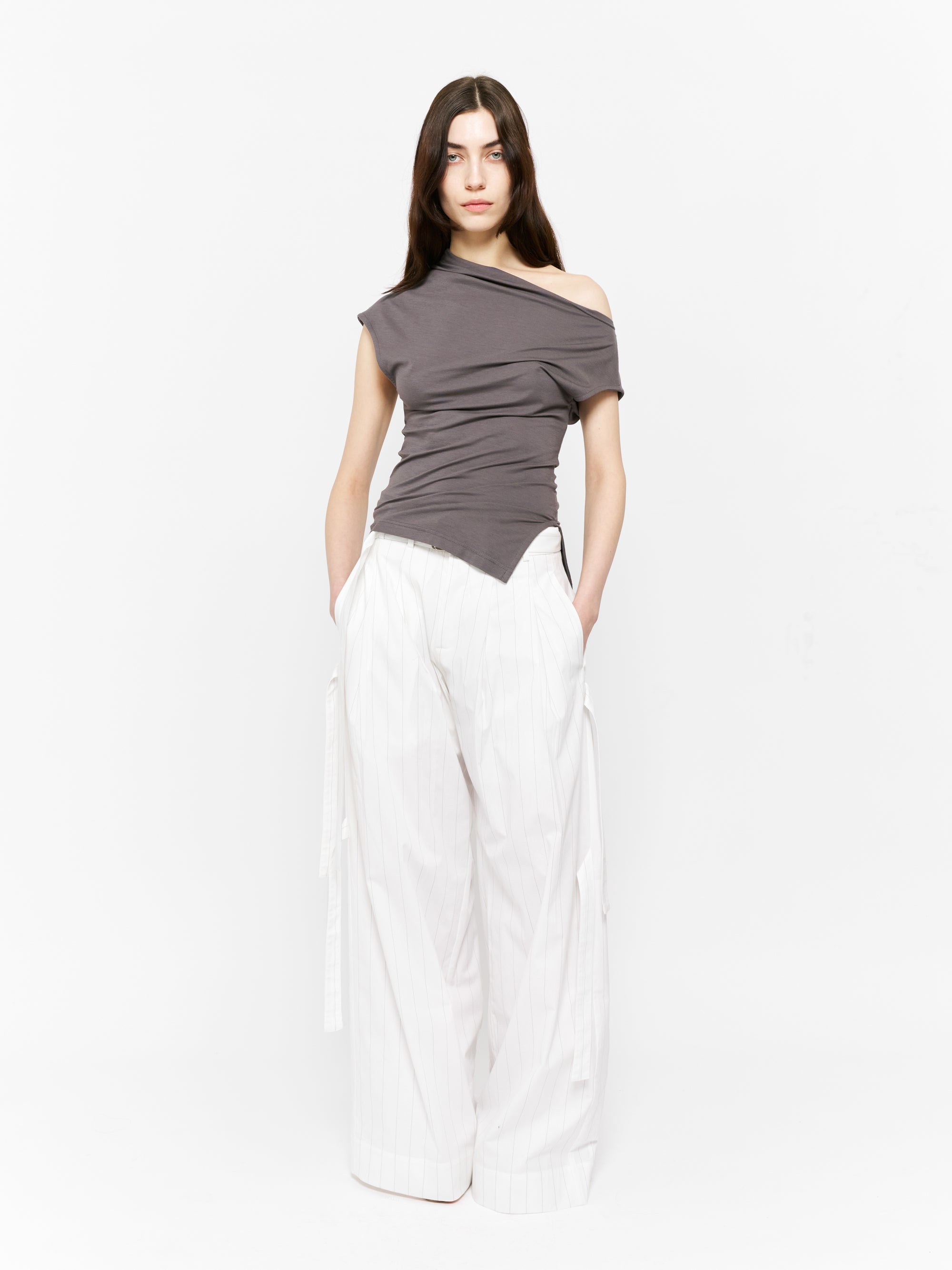 Iris Top Dark Grey