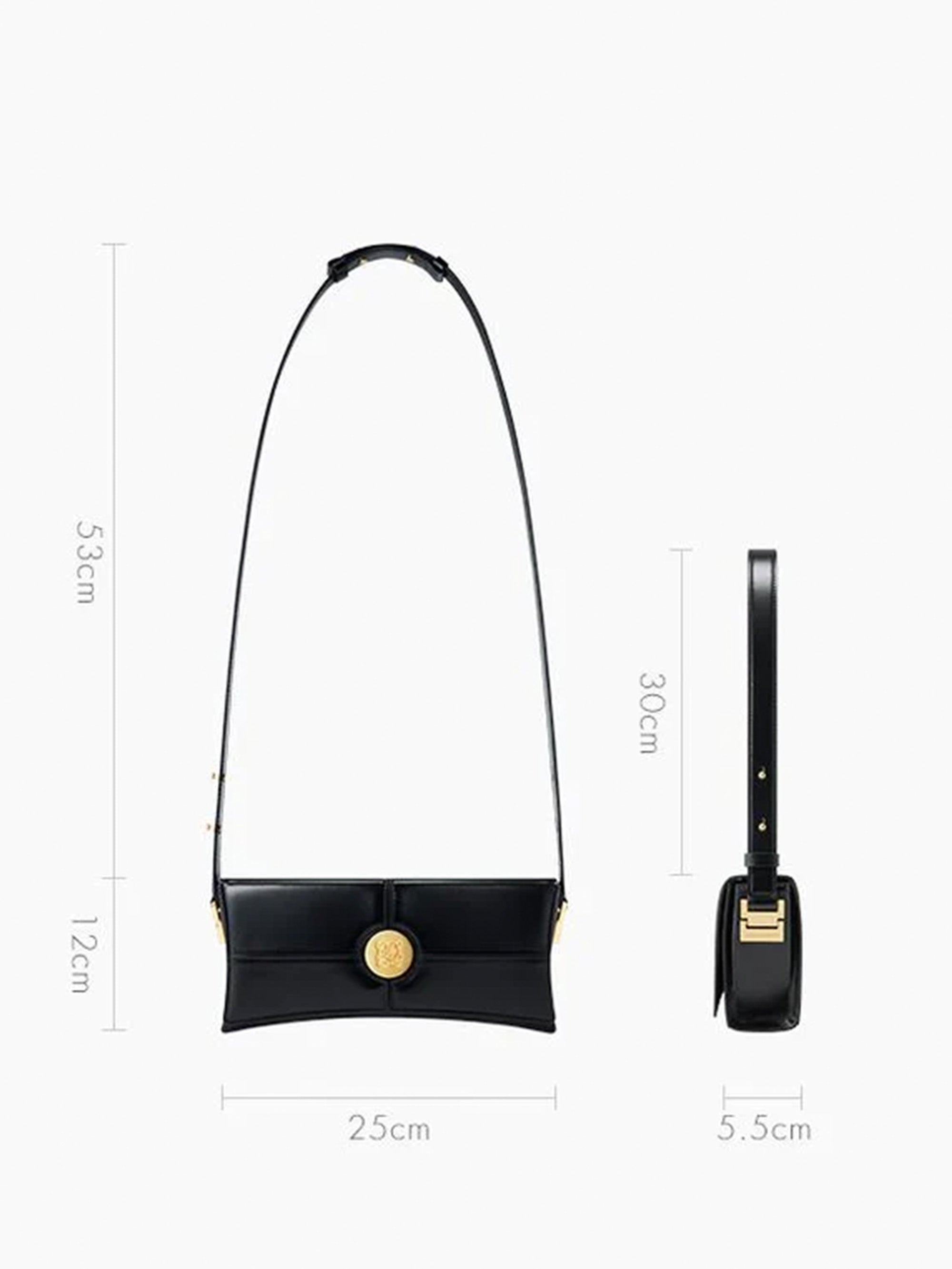 Jocelyne Bag Black - LOUIS QUATORZE