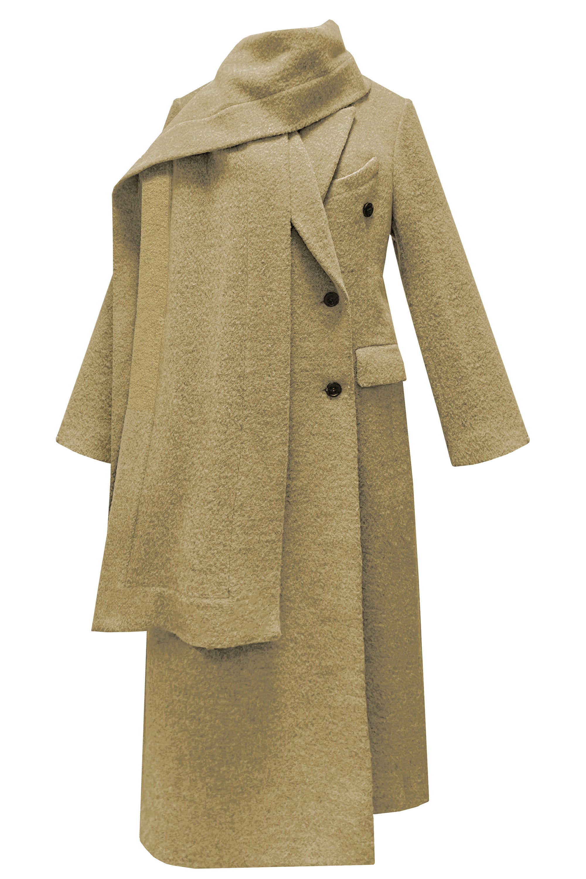 Justin Coat Mustard