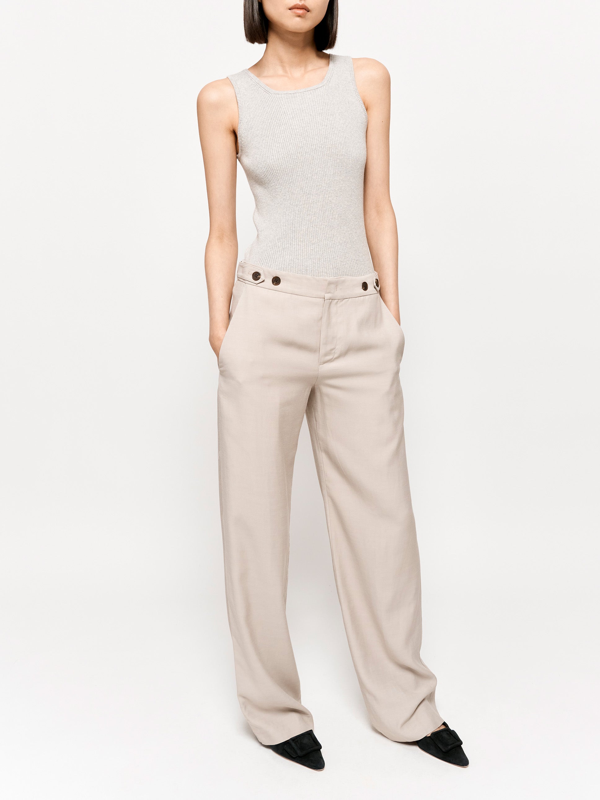 Kamon Trousers Misty Grey
