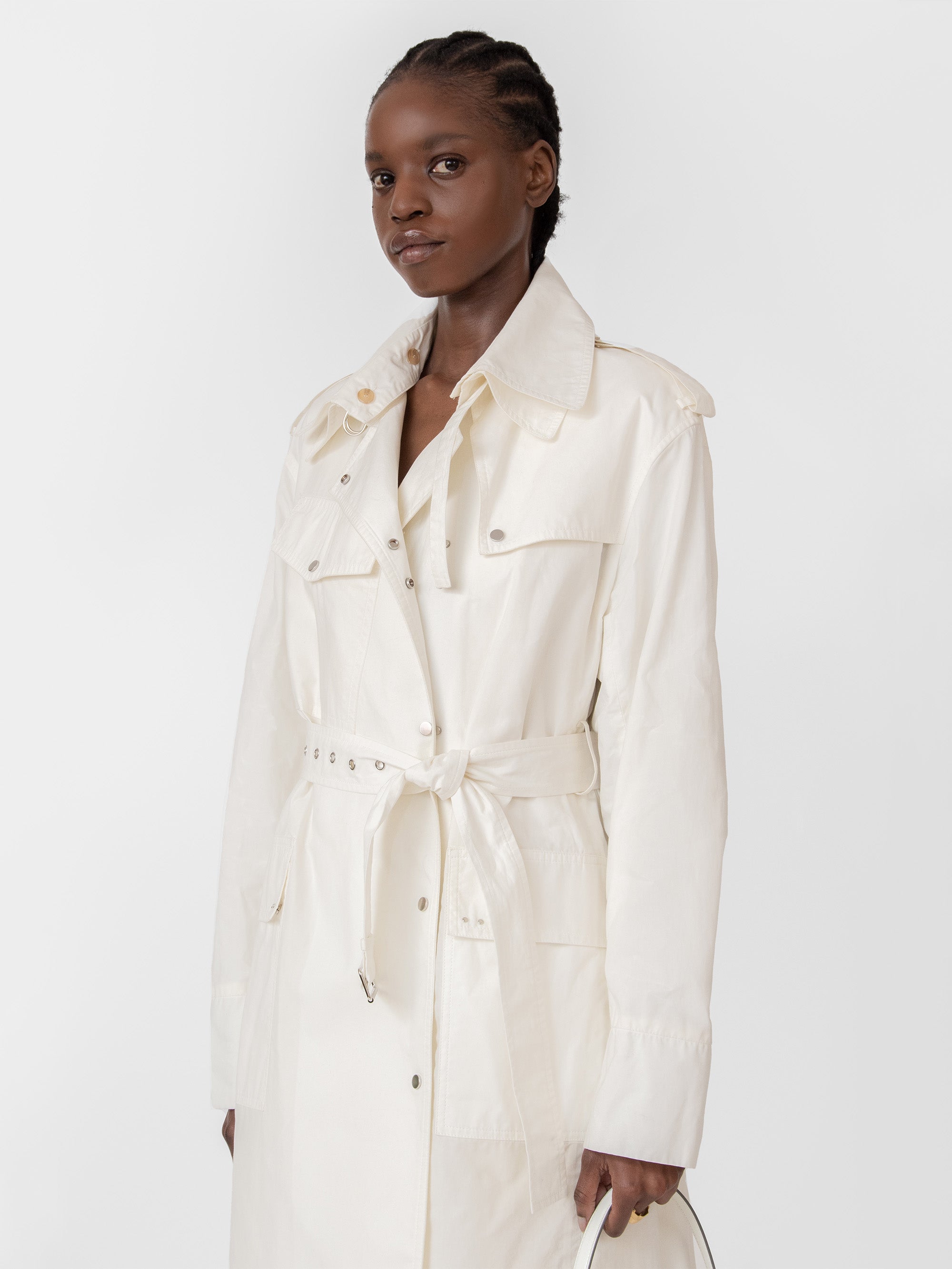 Mitchell Trench Coat Barley