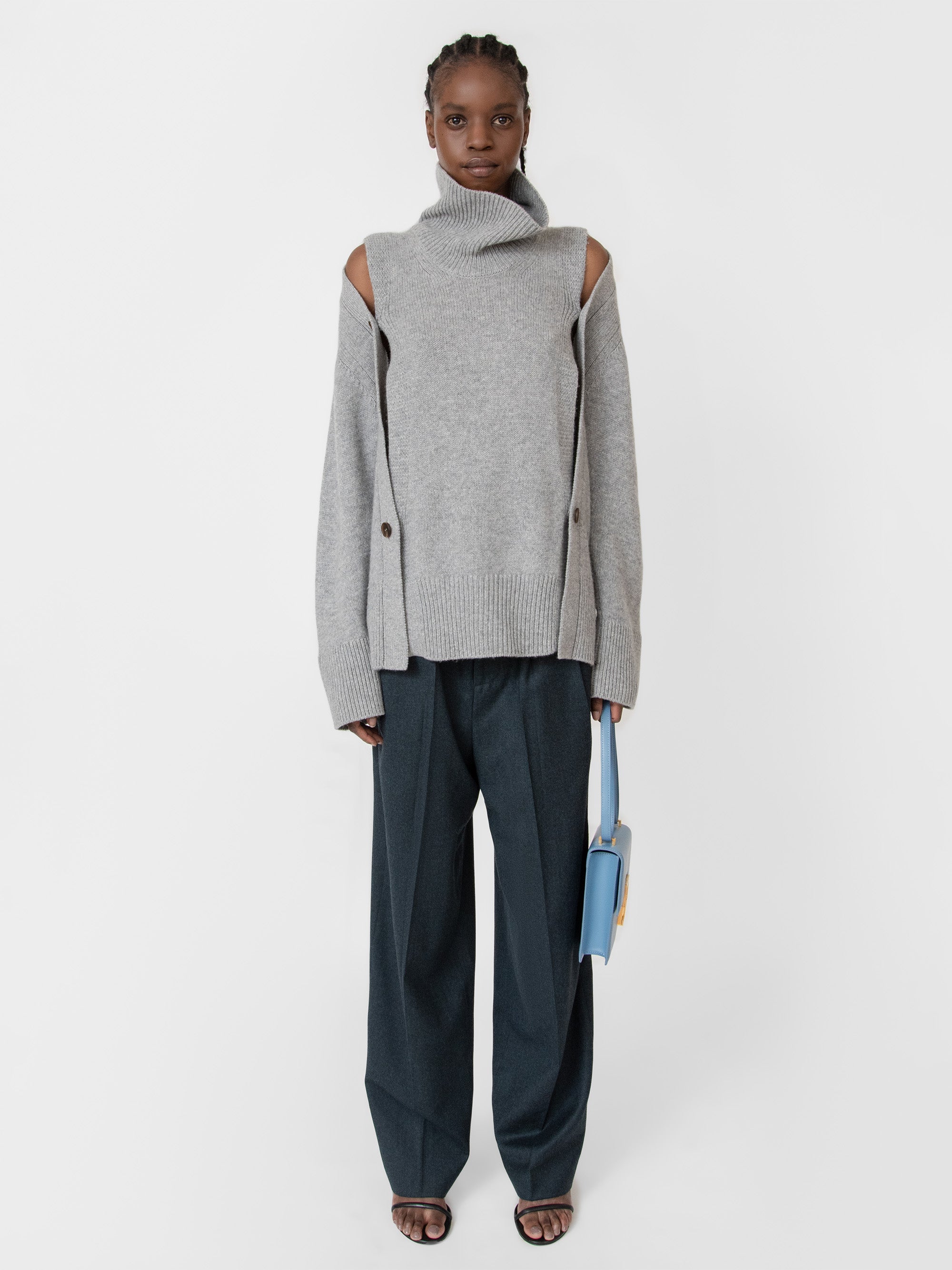 Alka Cashmere Jumper River Stone