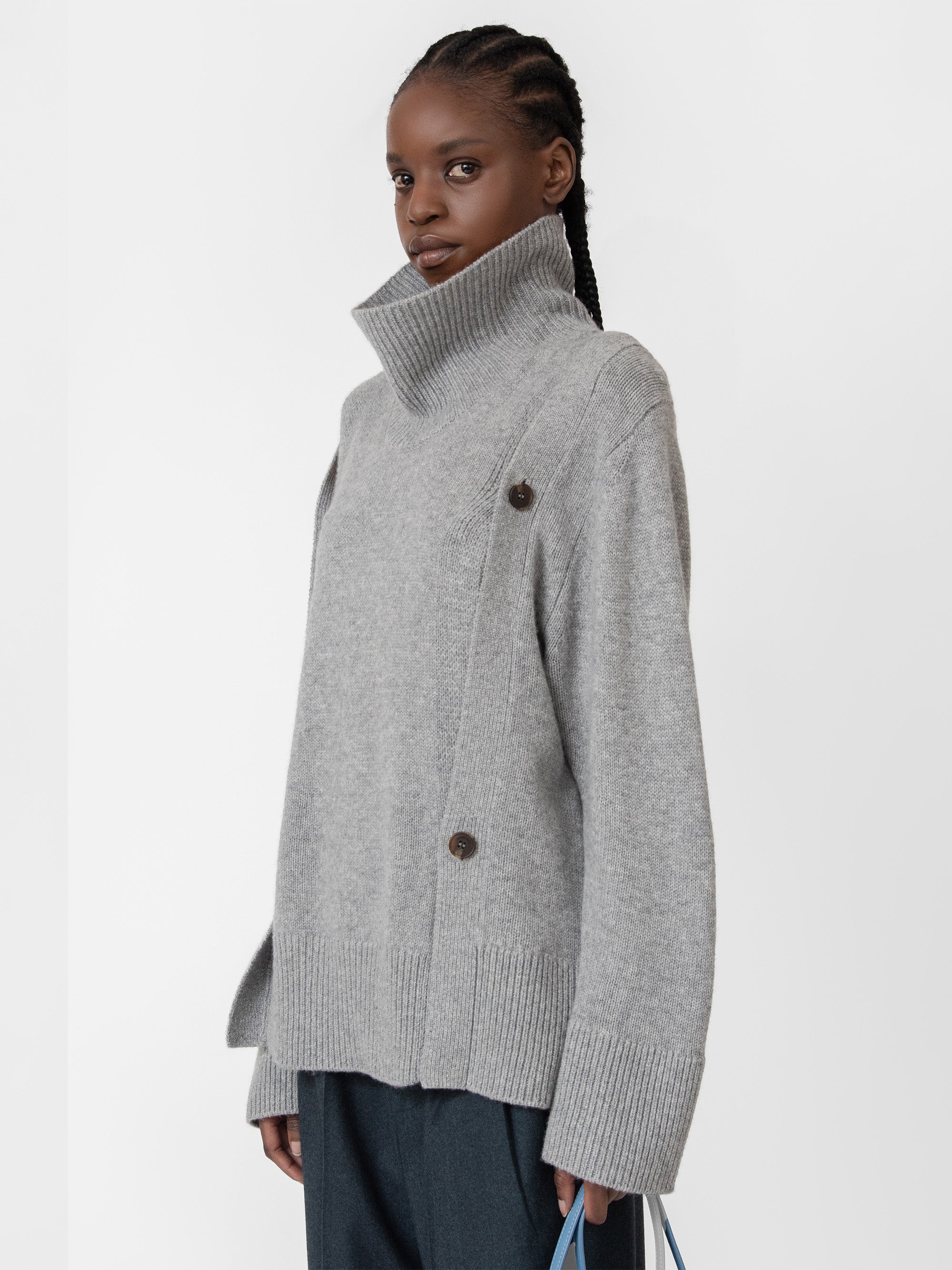 Alka Cashmere Jumper River Stone