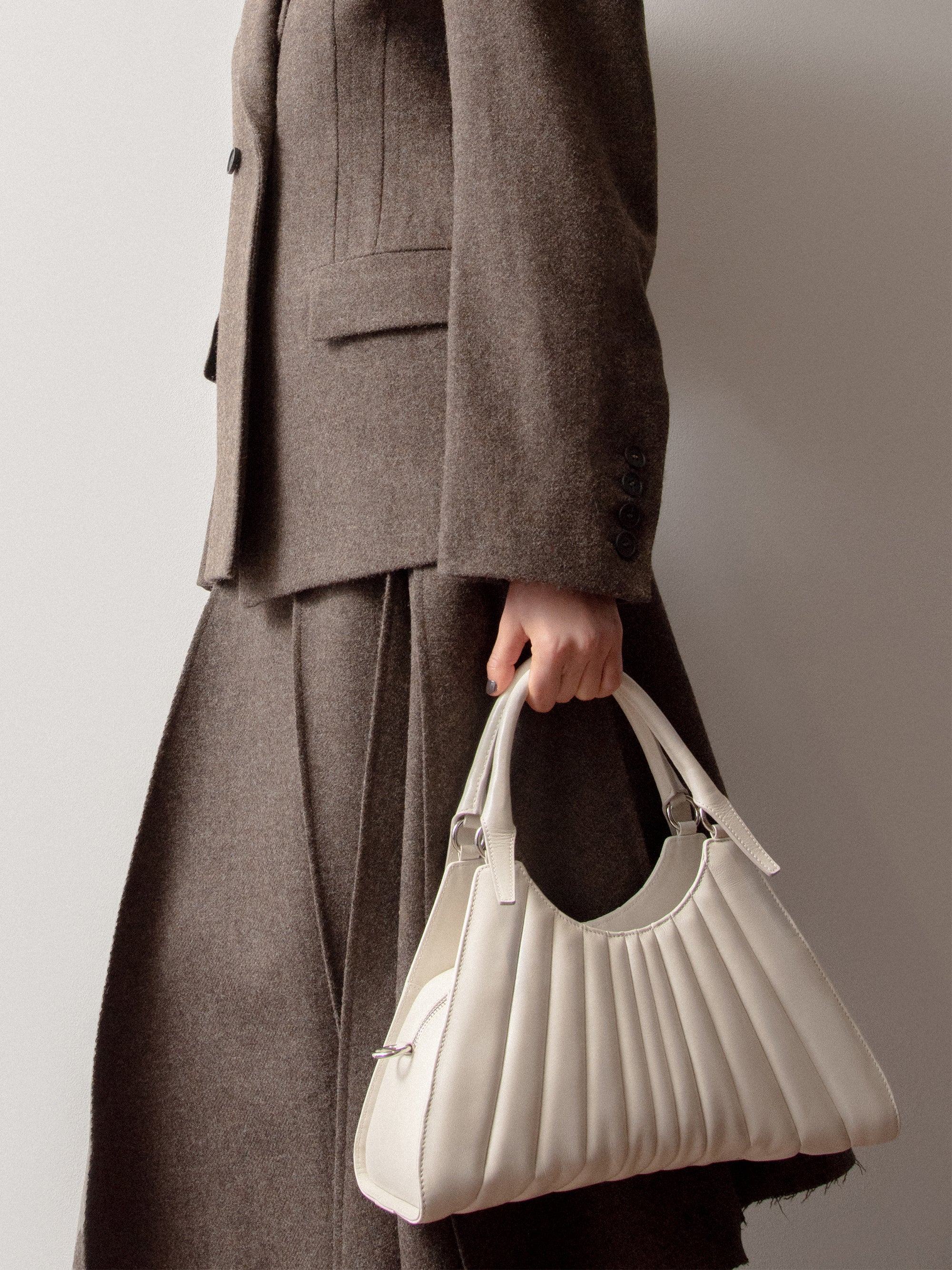 Olivia Bag Ivory - LOUIS QUATORZE