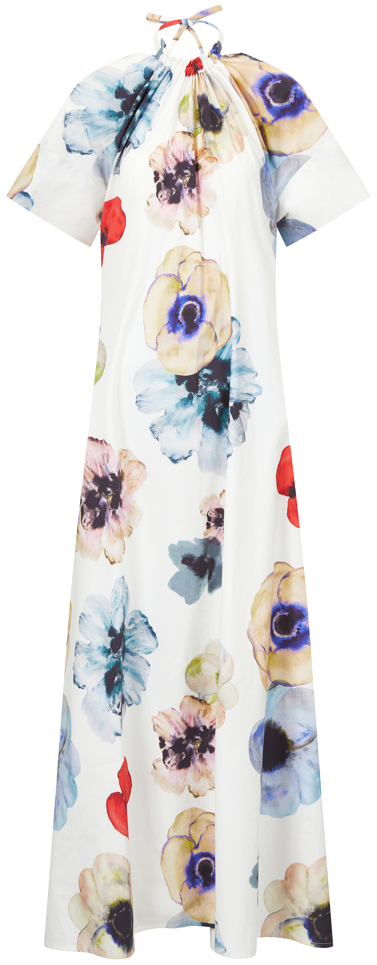 Rhoda Dress Hazy Gardenia