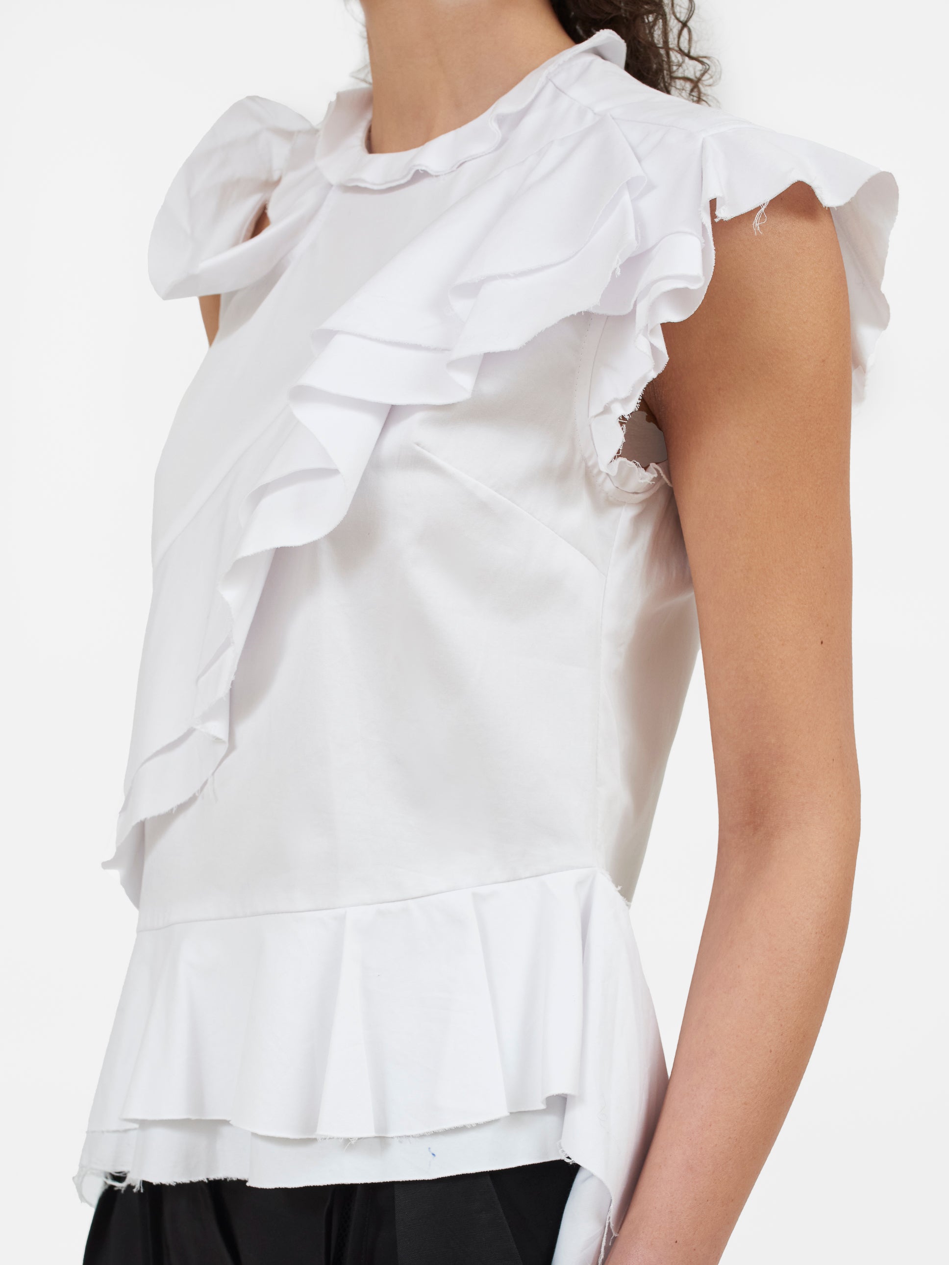 Calah Top Off White