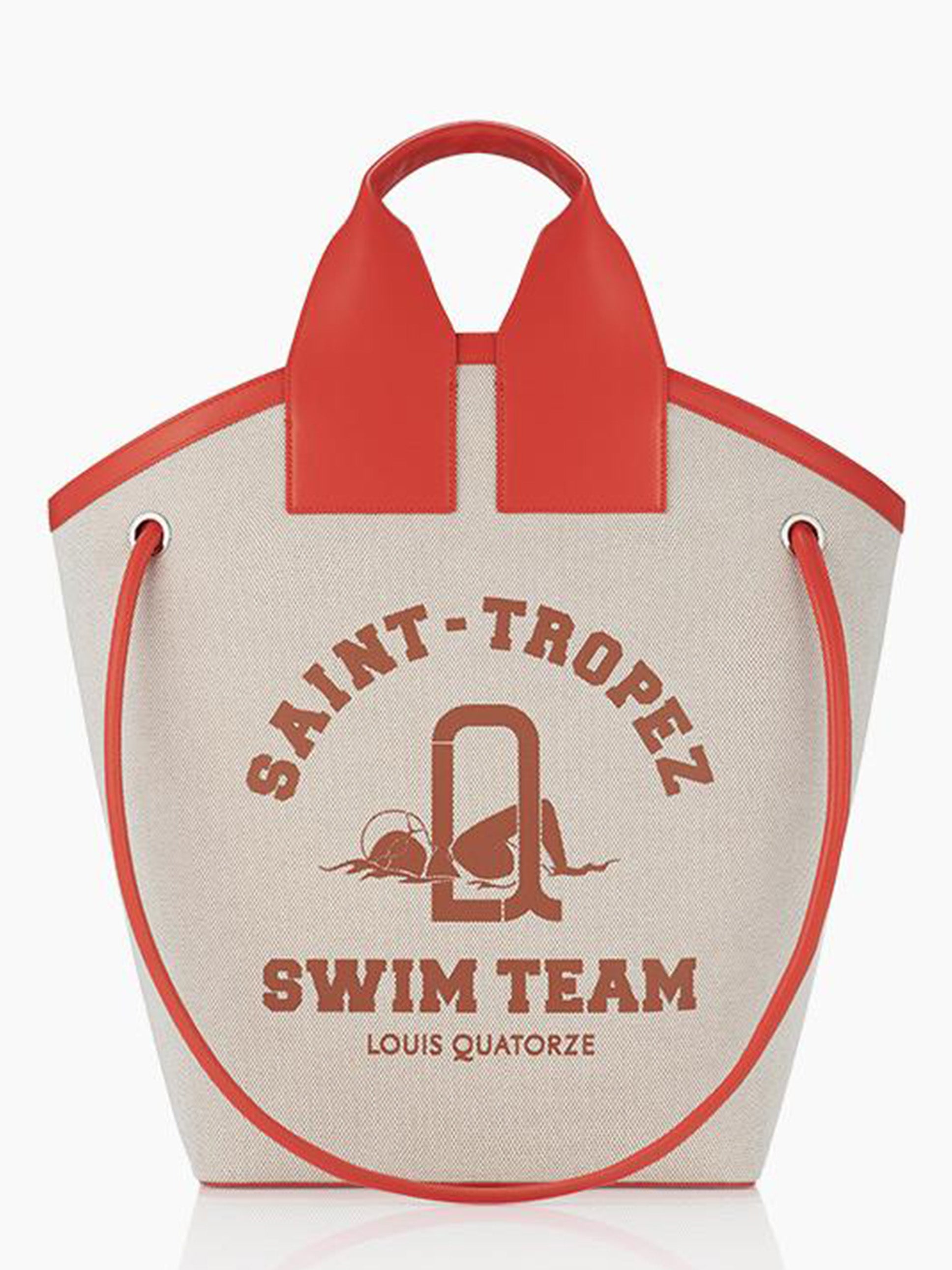 Saint-Tropez Bag Beige and Red