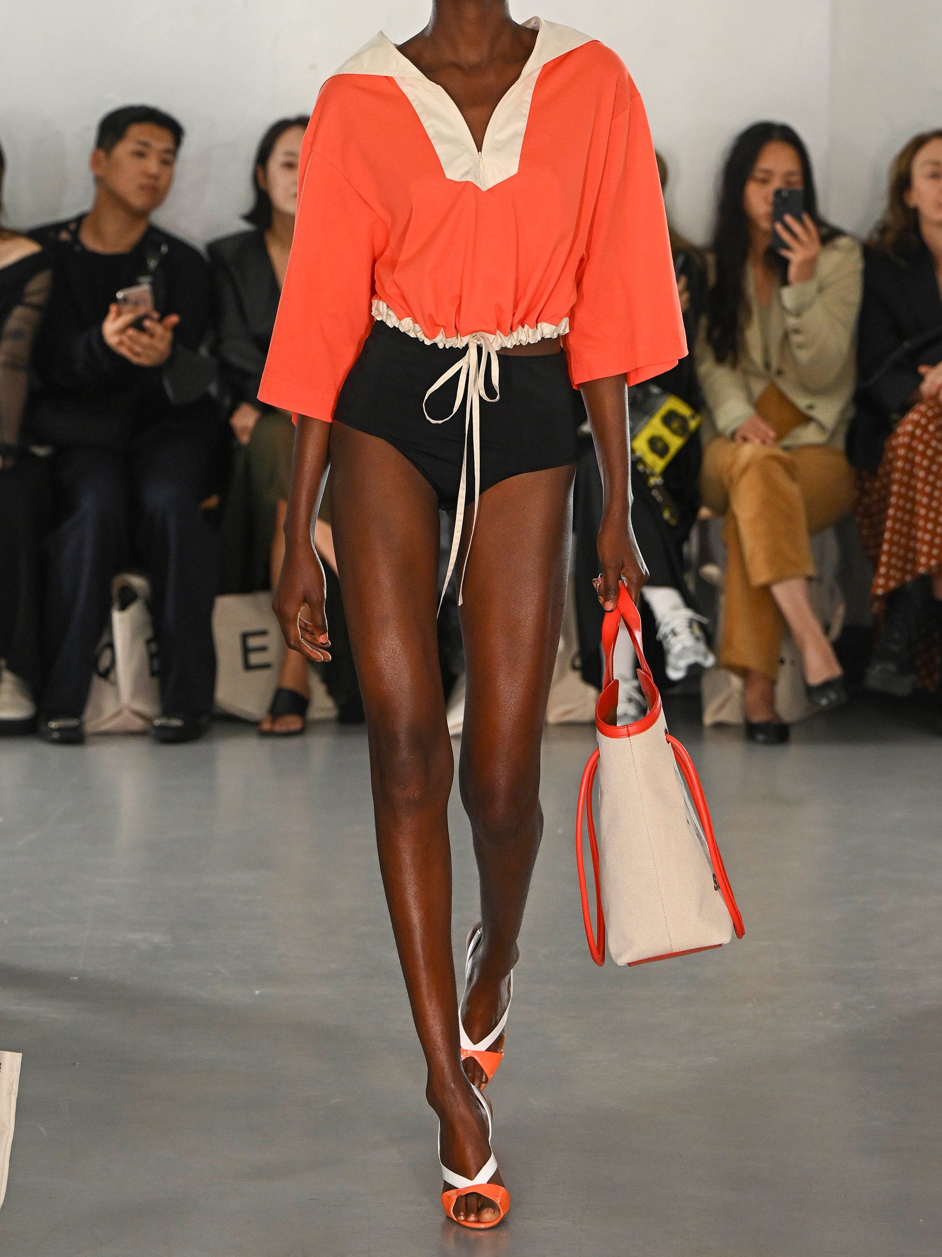 Saint-Tropez Bag Beige and Red