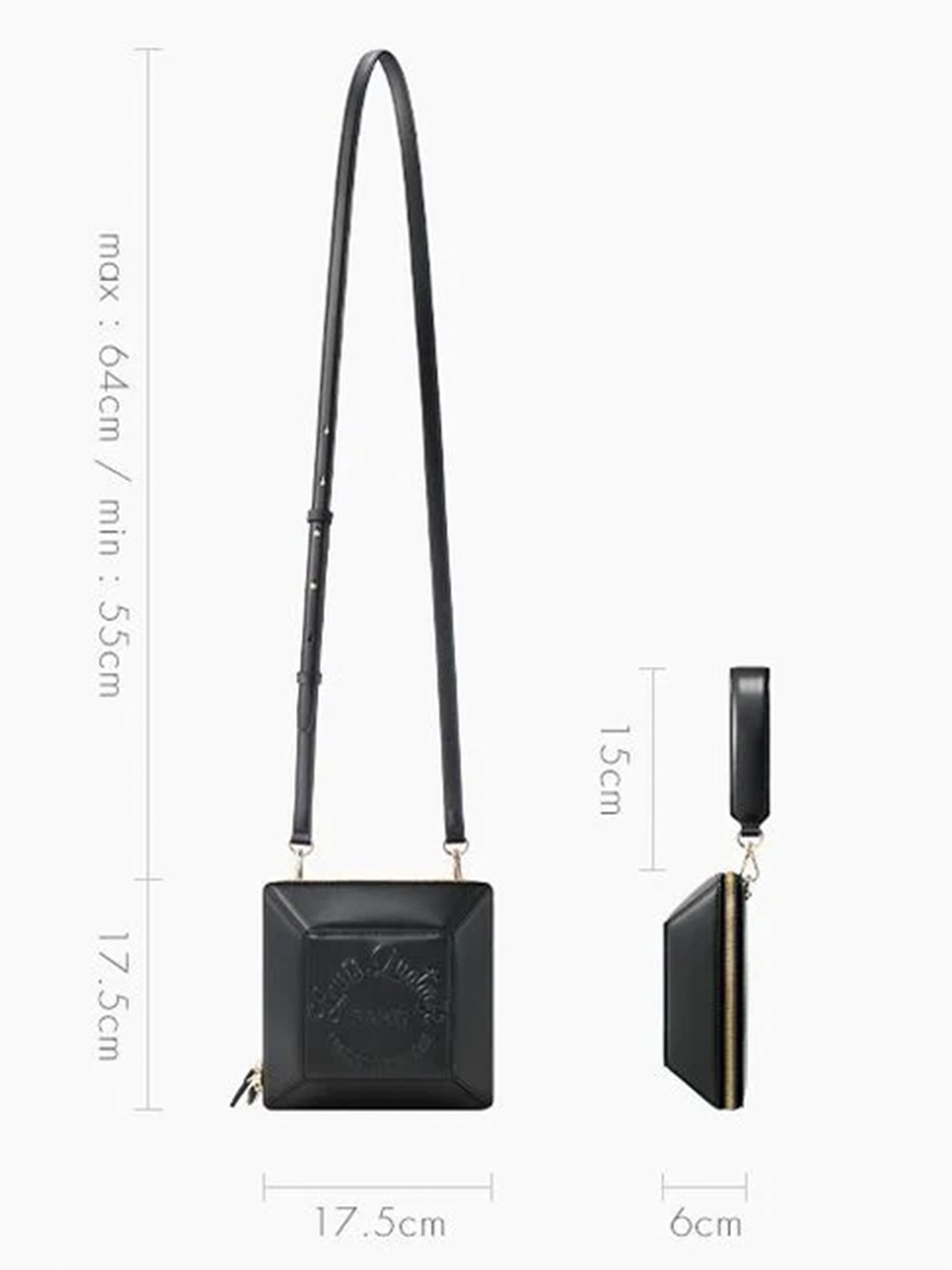 Valence Bag Black - LOUIS QUATORZE