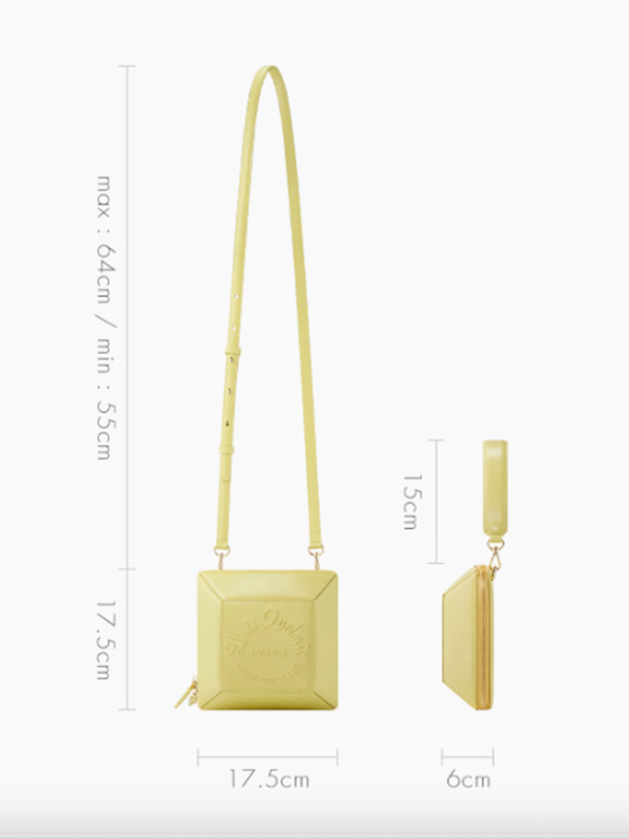 Valence Bag Shadow Green - LOUIS QUATORZE