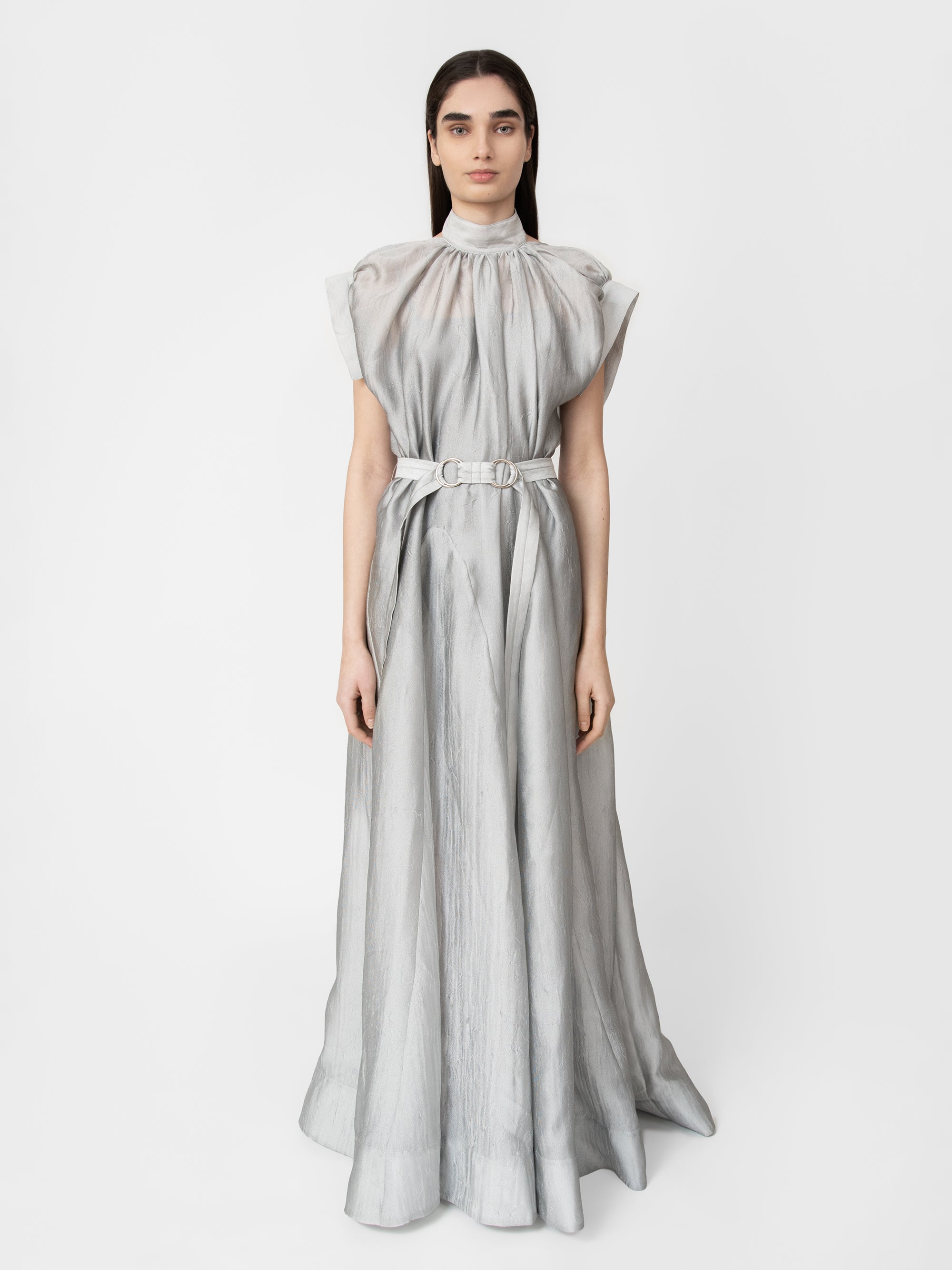 Honorine Dress Silver