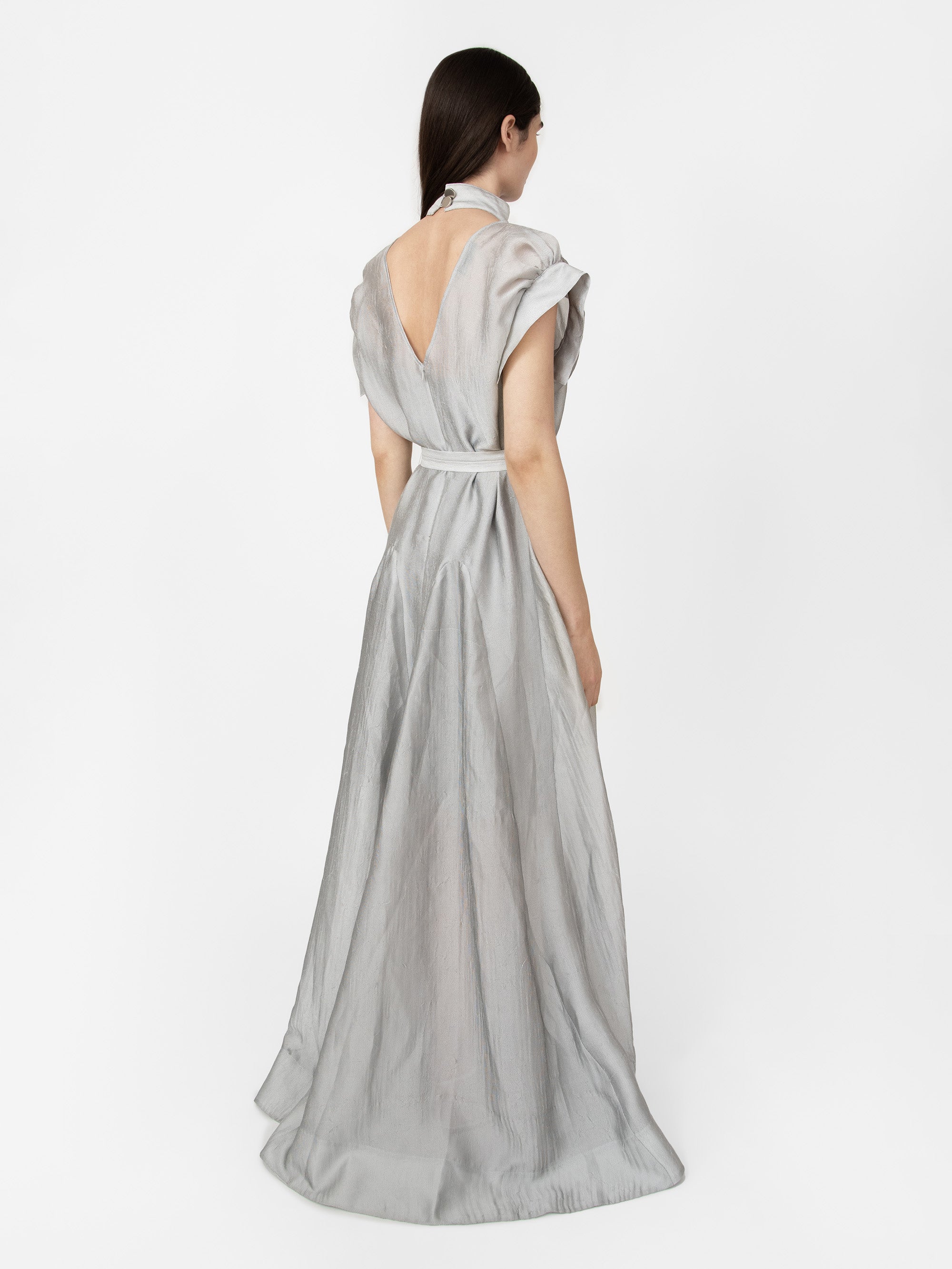 Honorine Dress Silver