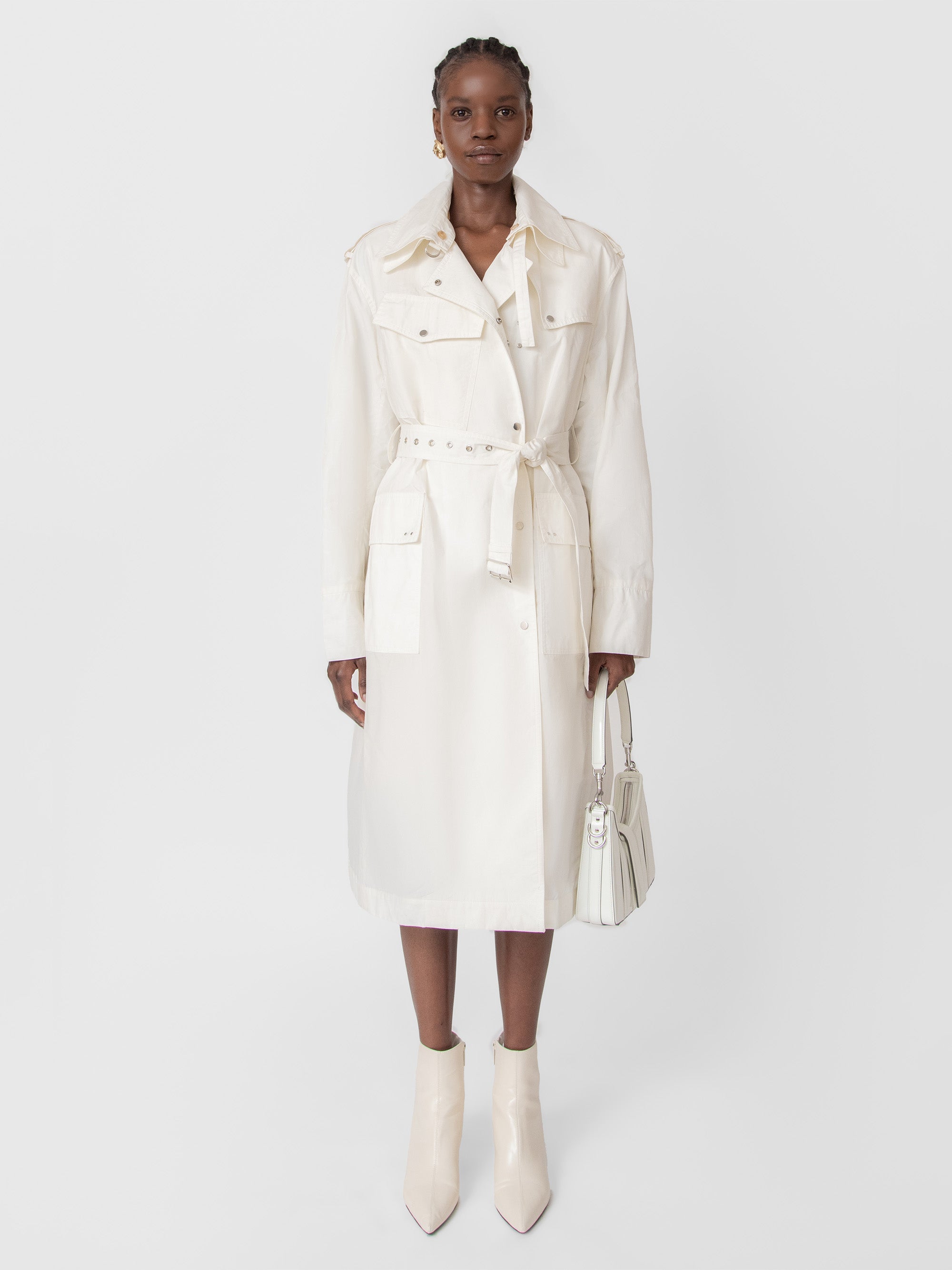 Mitchell Trench Coat Barley