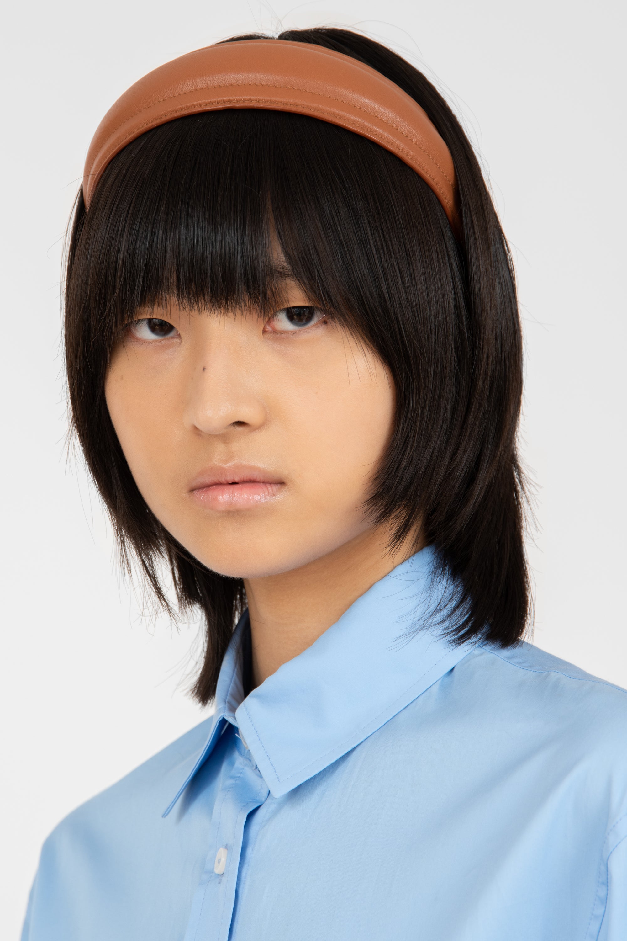 Mariam Head Band Tan - LOUIS QUATORZE