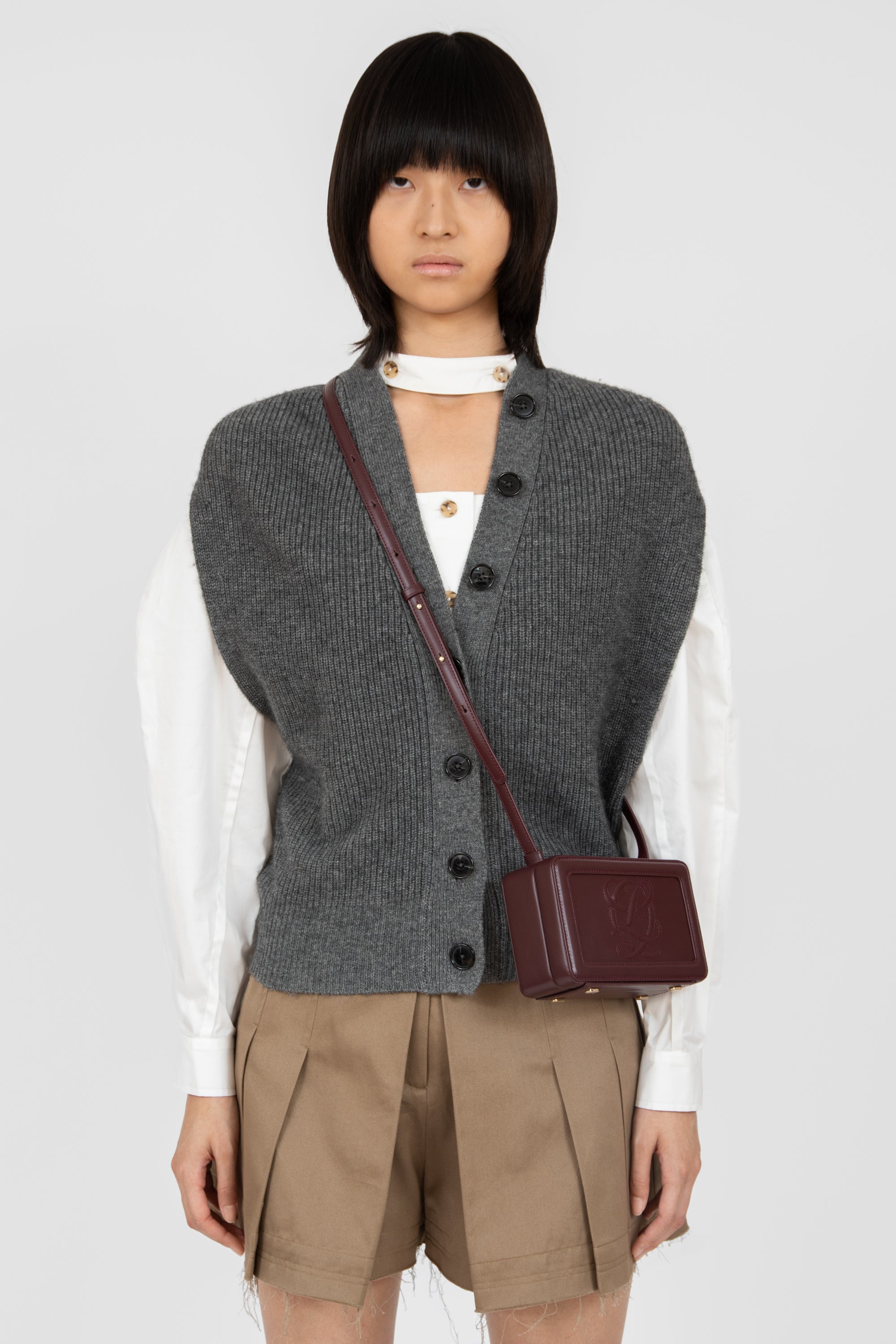 Corrado Bag Burgundy - LOUIS QUATORZE