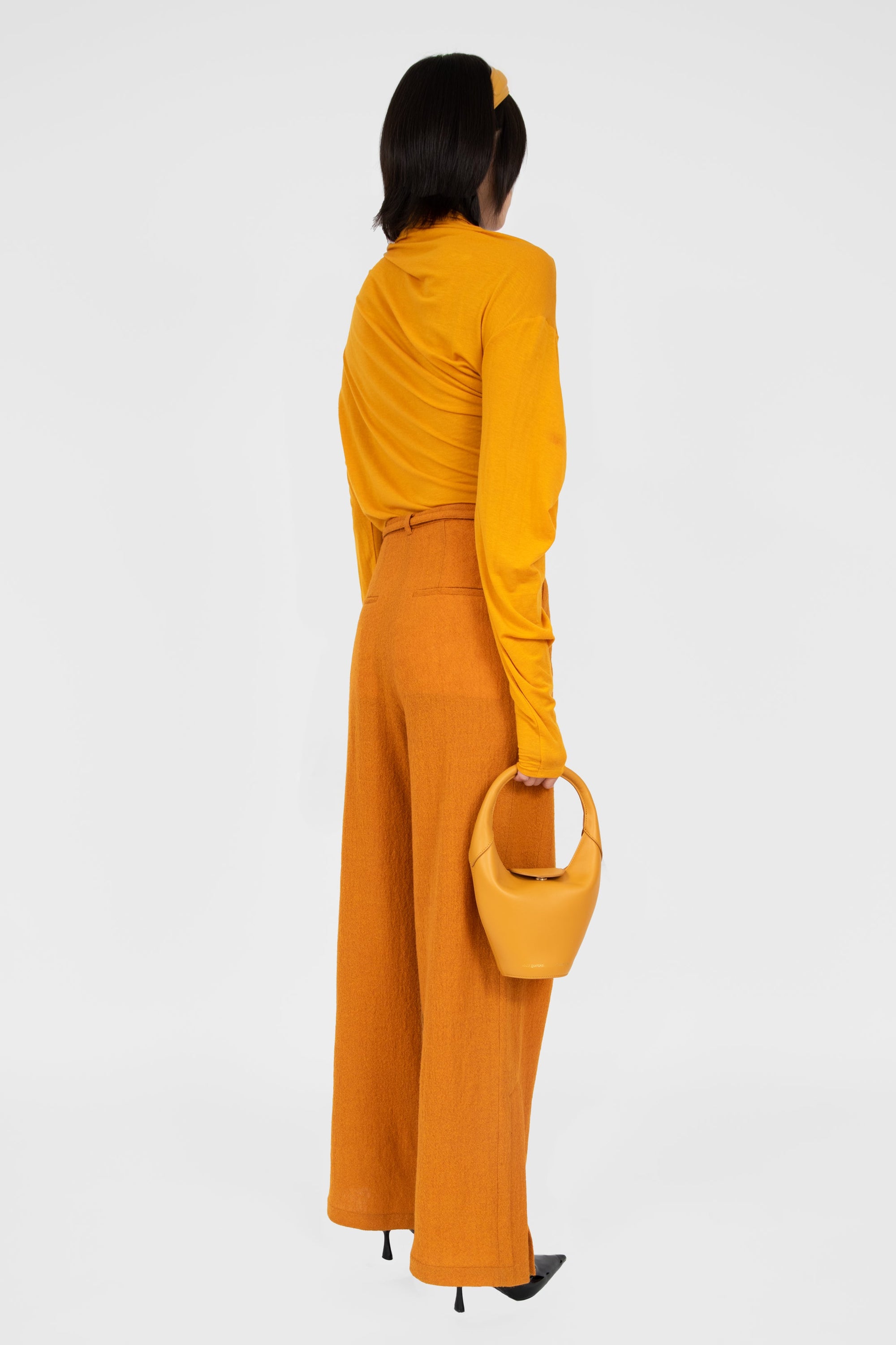 Claudia Bag Mustard - LOUIS QUATORZE