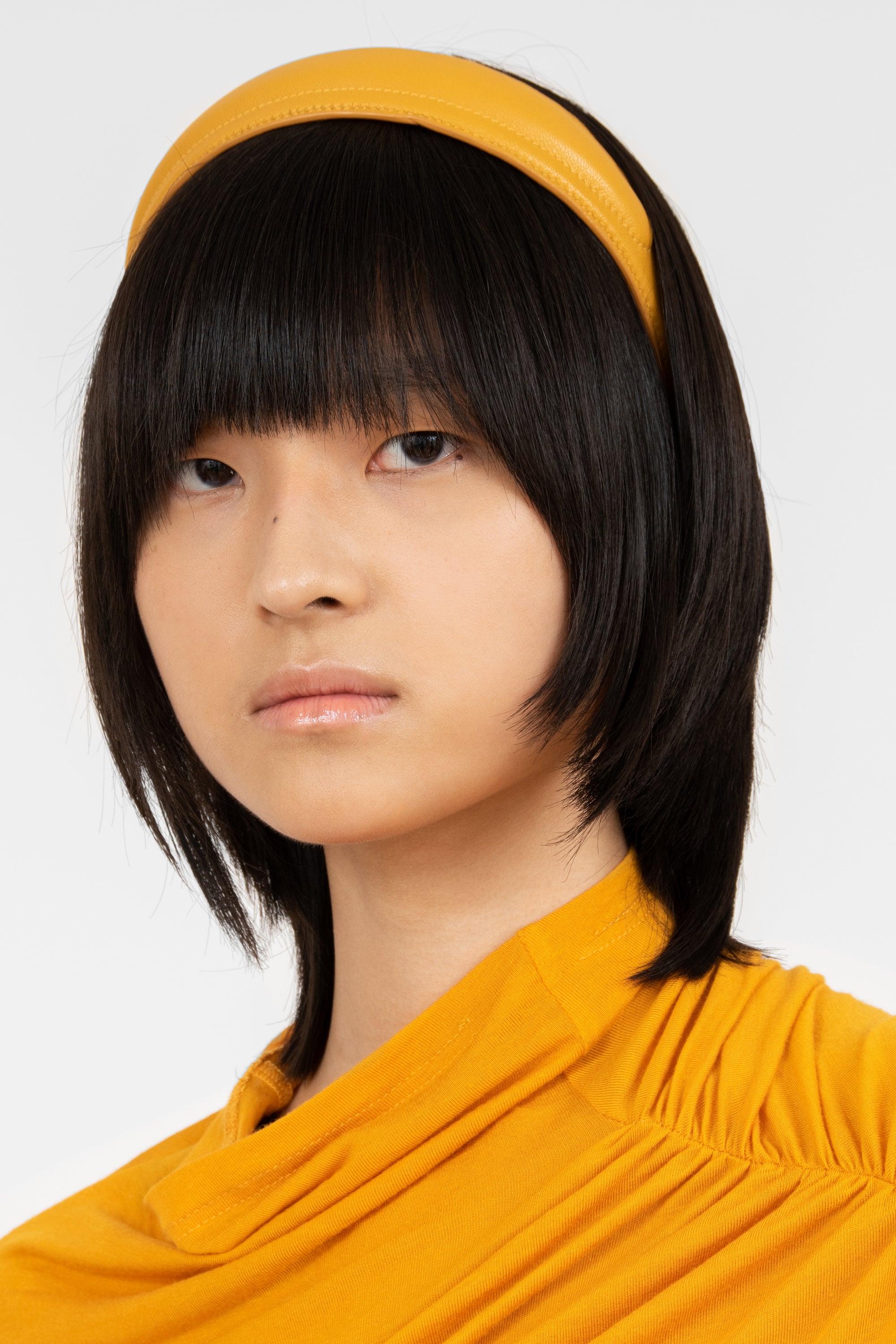 Mariam Head Band Mustard - LOUIS QUATORZE