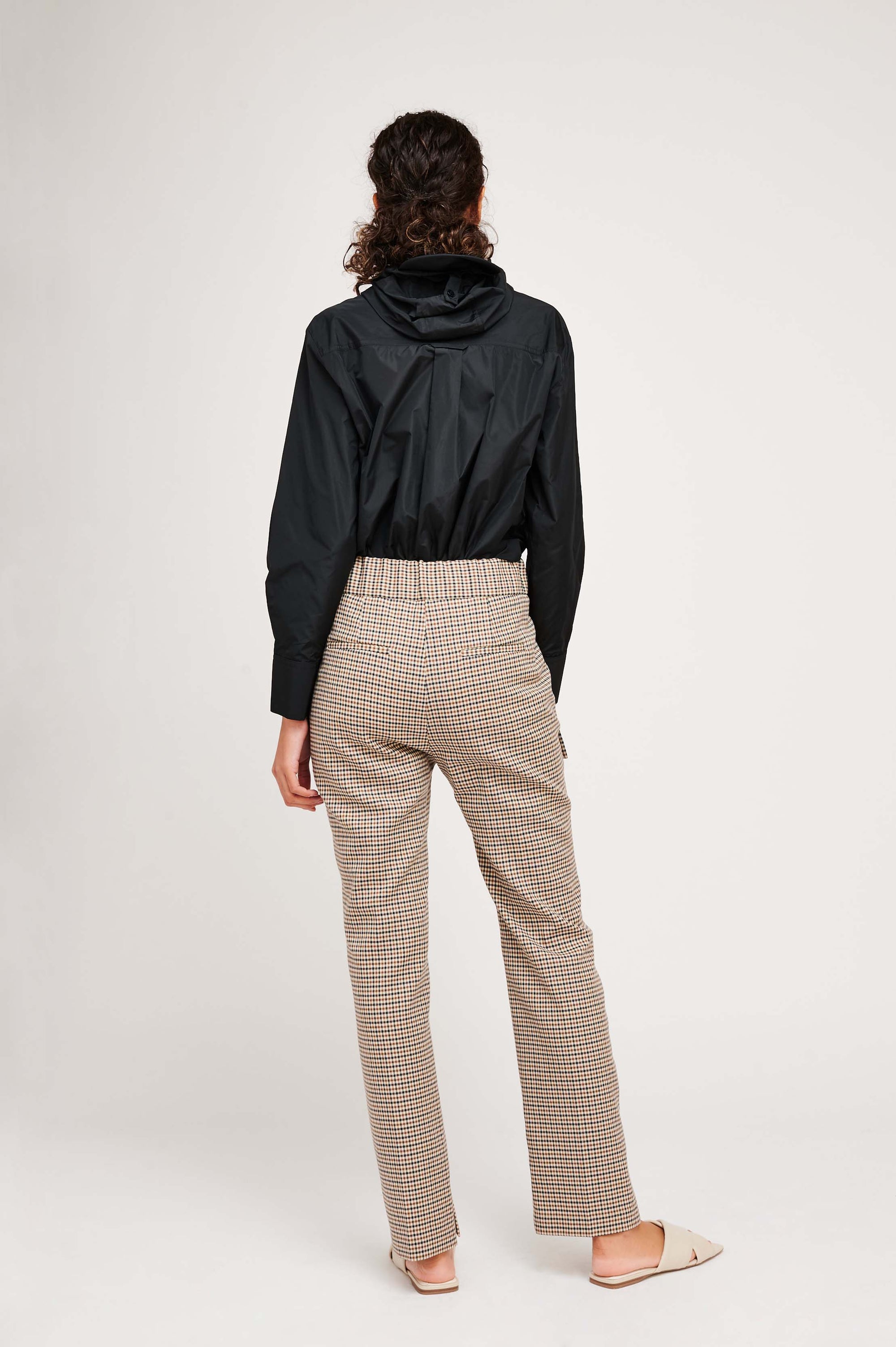 Angelika Trousers Brown Check