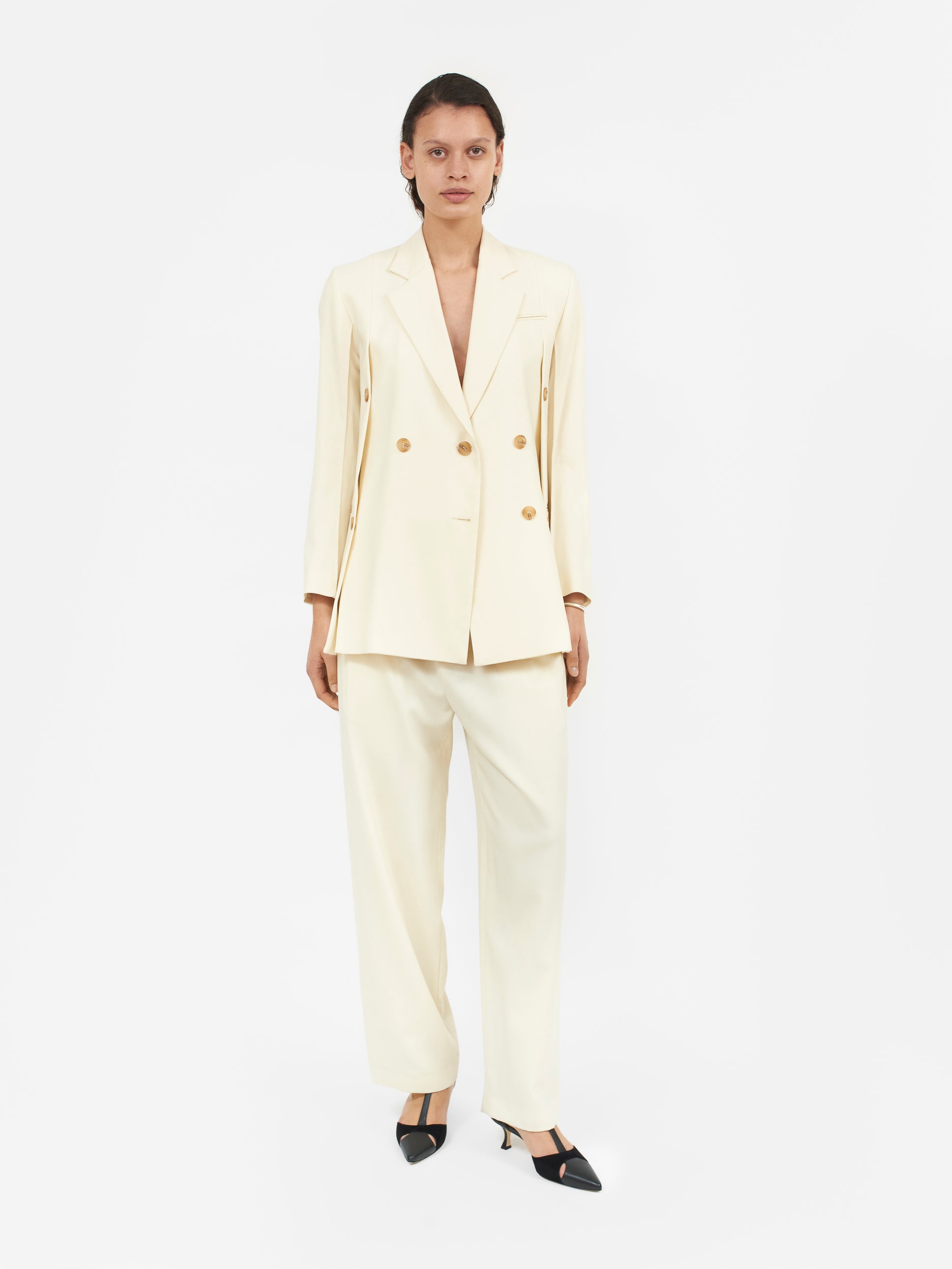 Beatrice Jacket Cream - EUDON CHOI