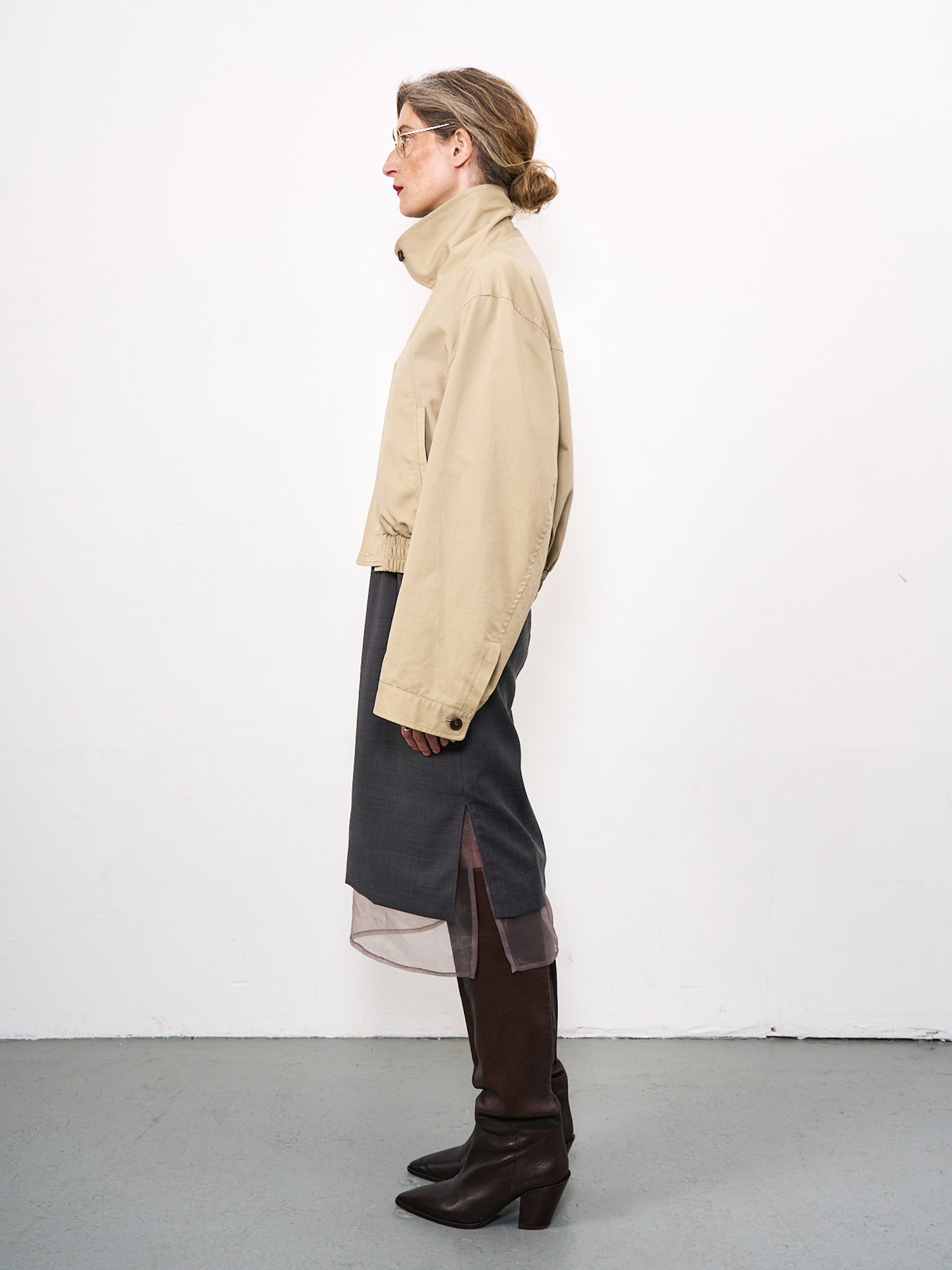 August Bomber Jacket Cashew