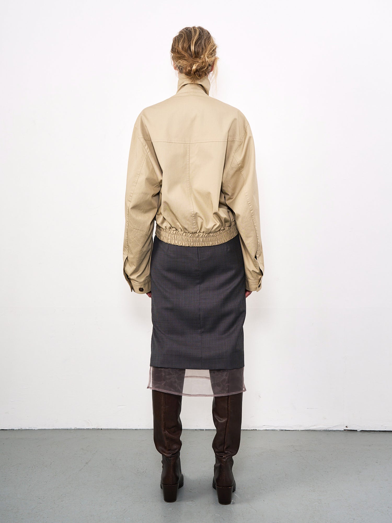 August Bomber Jacket Cashew