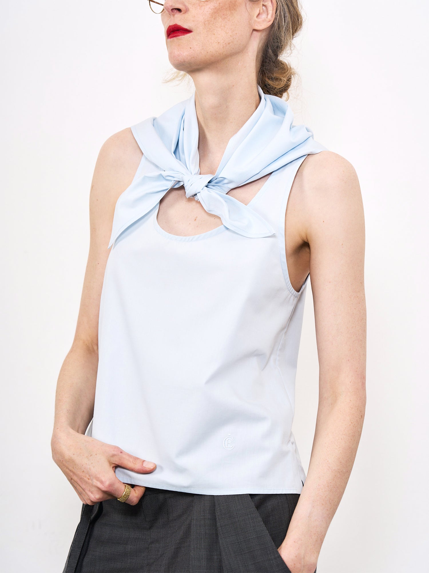 Evelyn Top Light Blue
