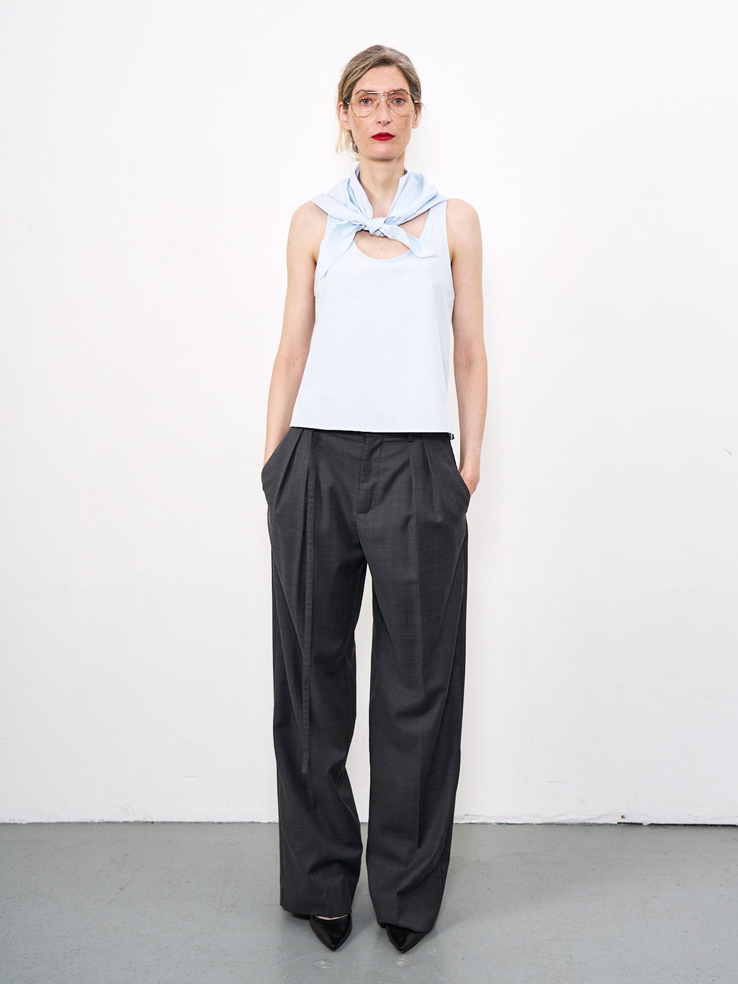 Evelyn Top Light Blue