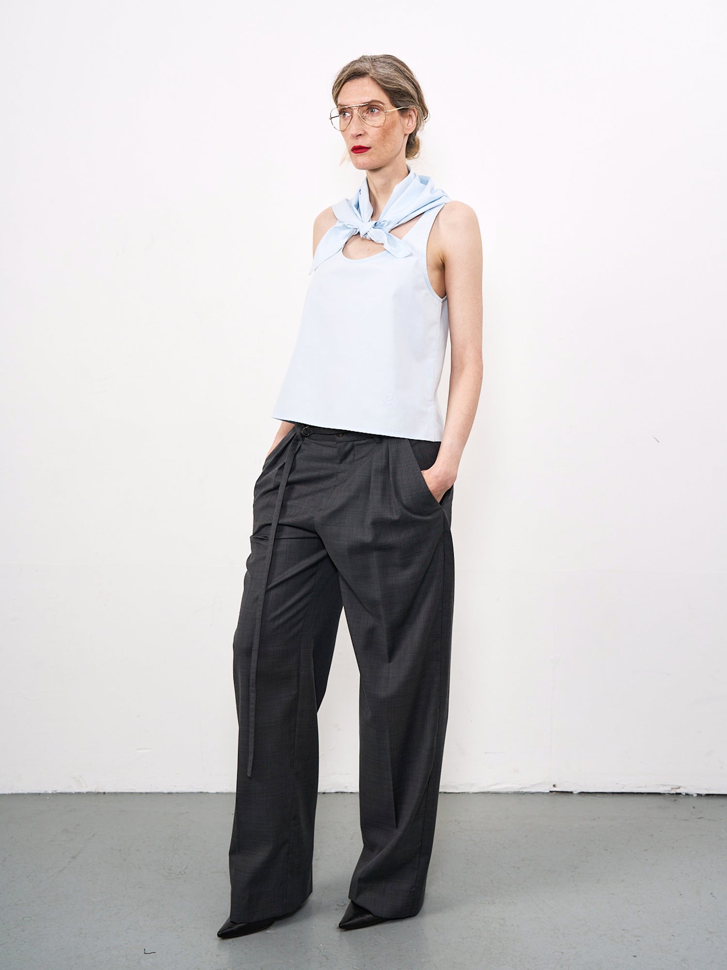 Evelyn Top Light Blue