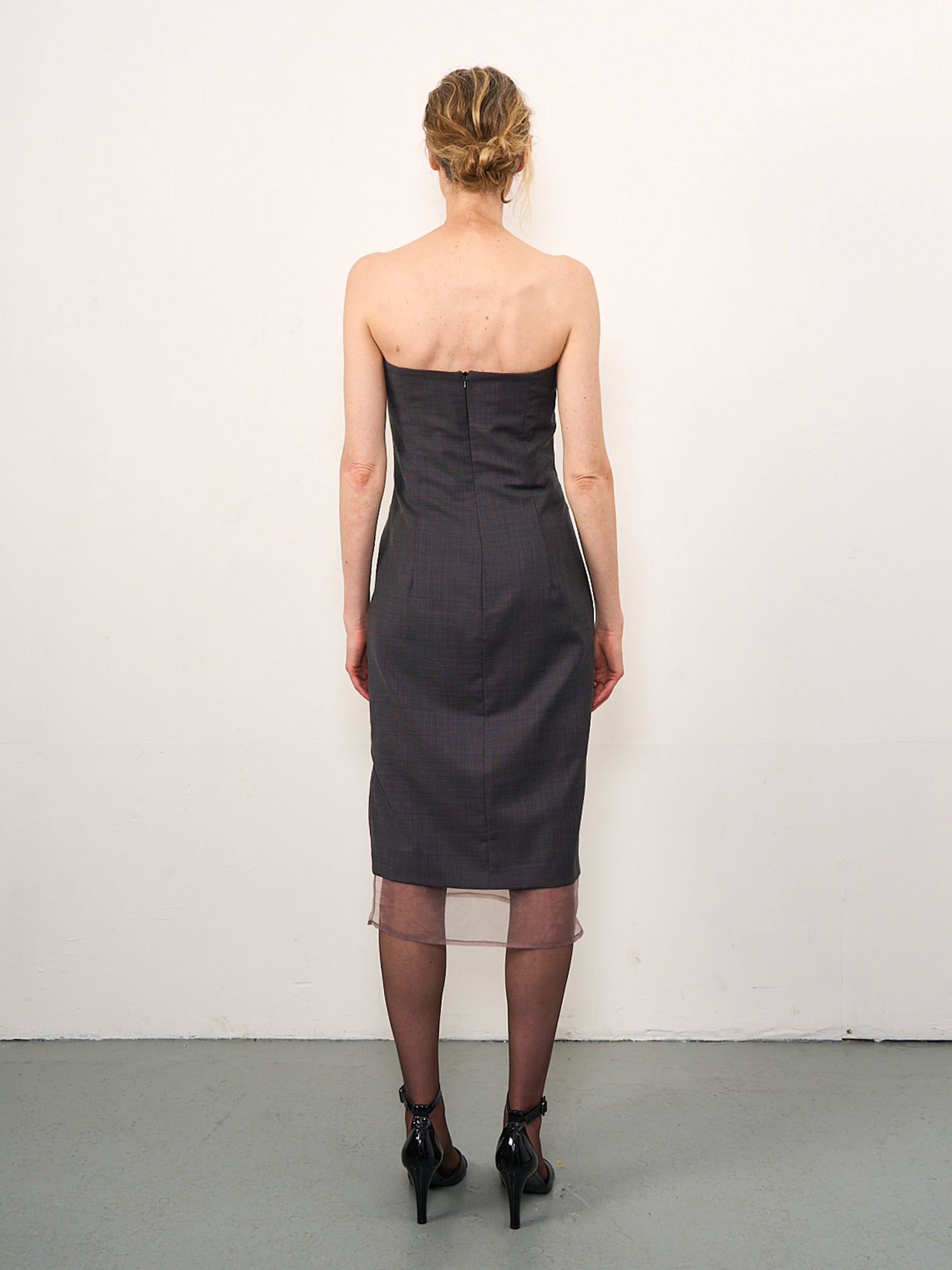 Dottie Dress Gunmetal